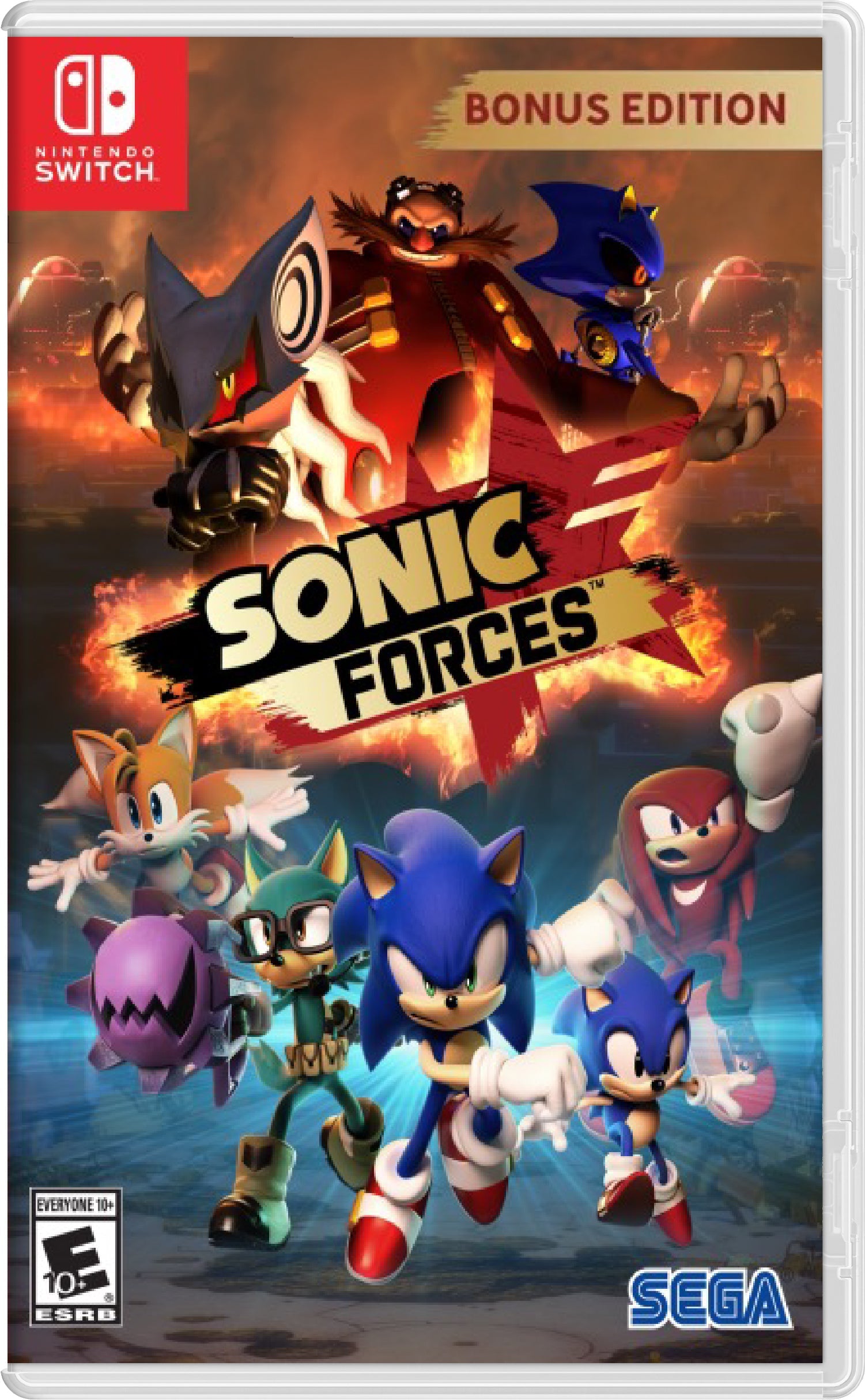 Sonic Forces Cover Art