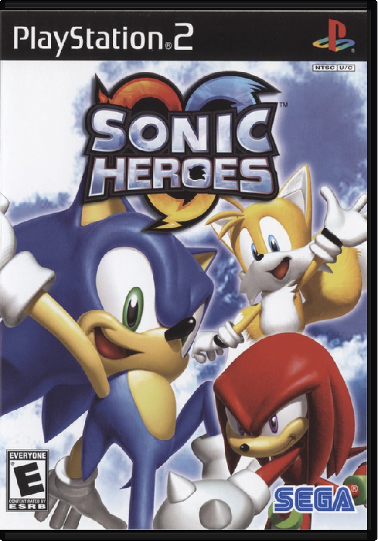 Sonic Heroes Cover Art and Product Photo