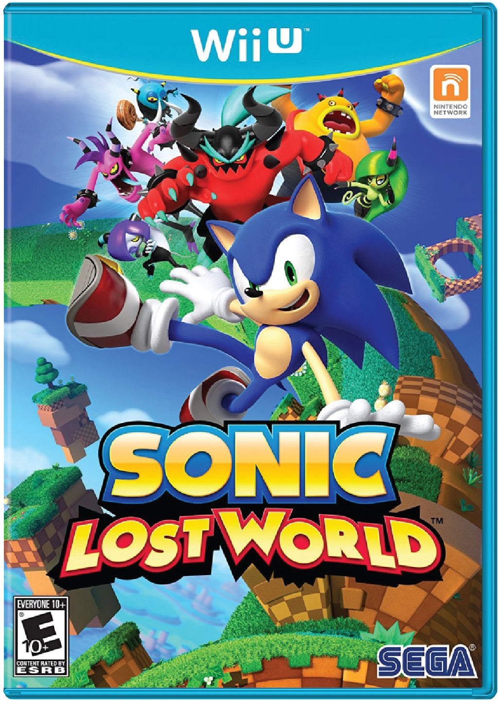 Sonic Lost World Cover Art and Product Photo