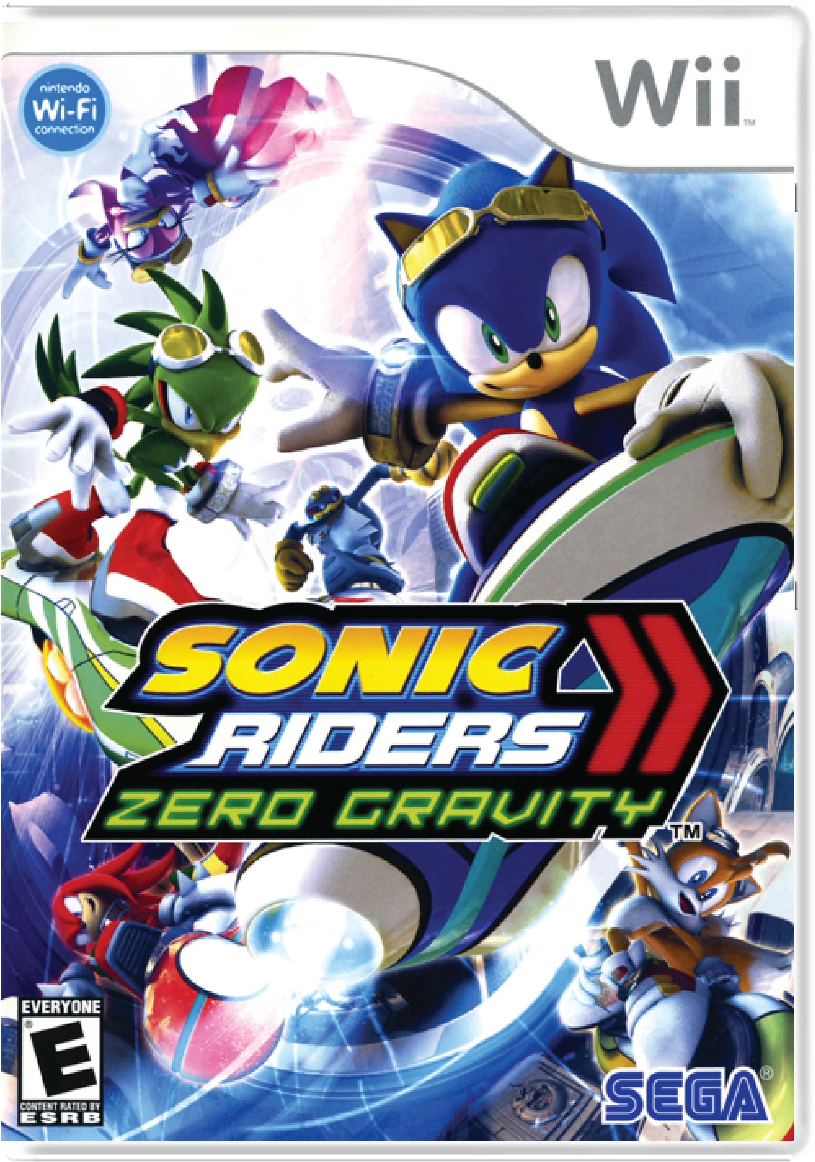 Sonic Riders Zero Gravity Cover Art