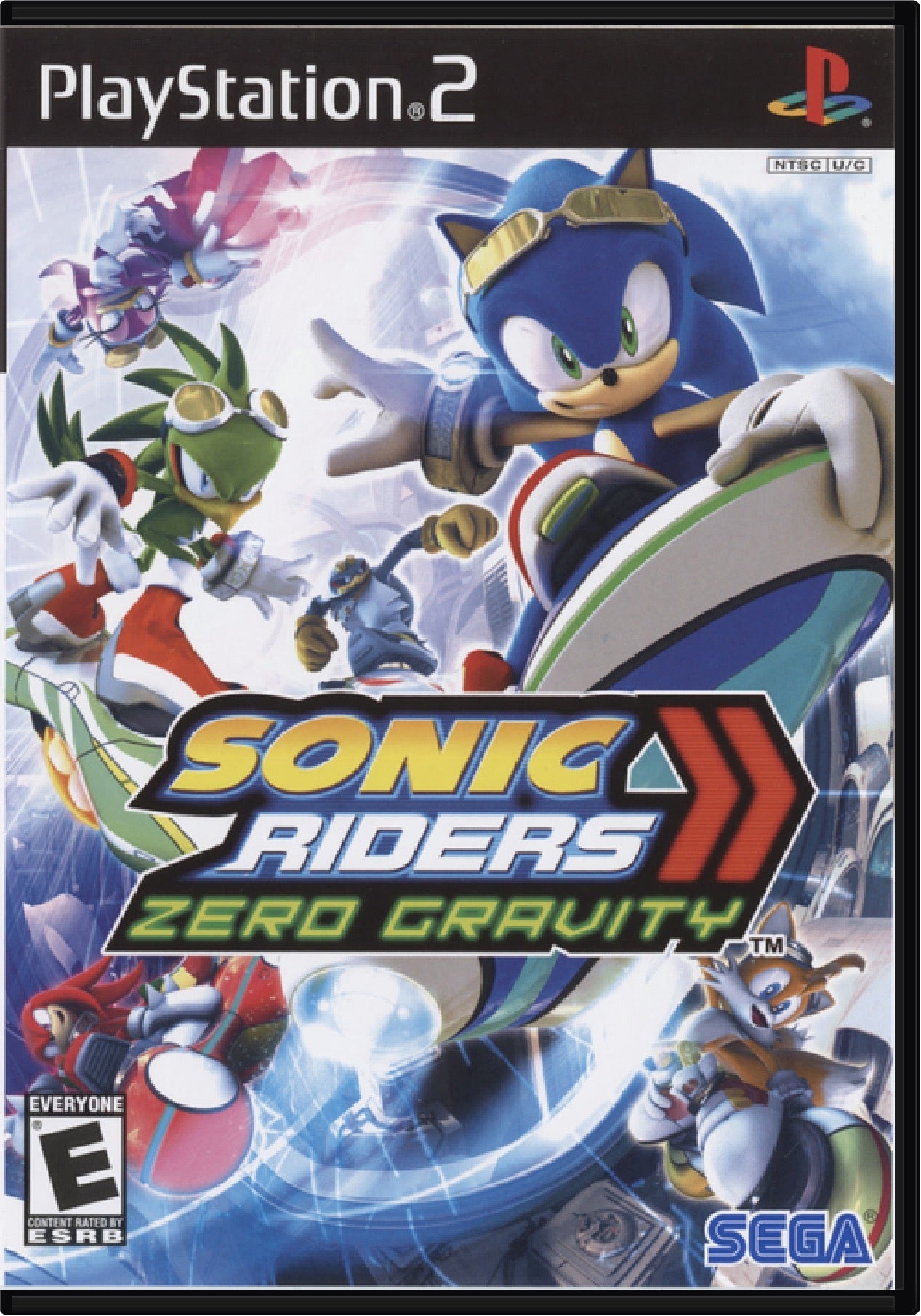 Sonic Riders Zero Gravity Cover Art and Product Photo