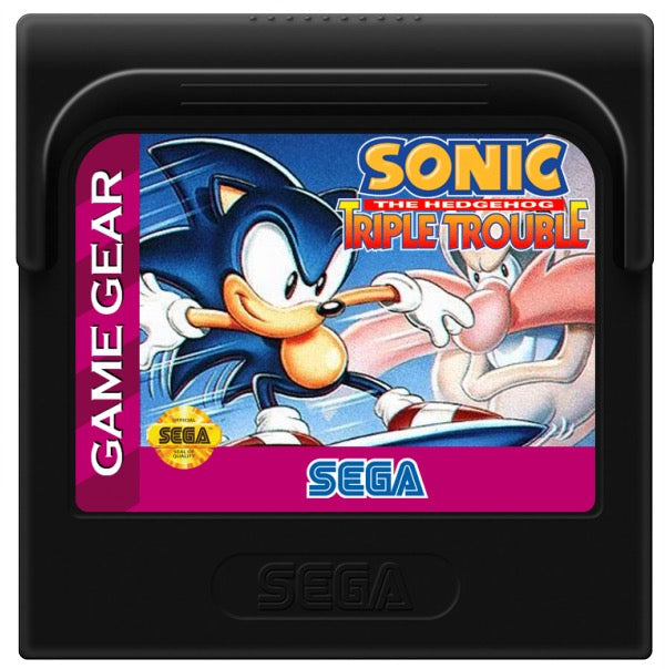 Sonic the Hedgehog Triple Trouble Cartridge