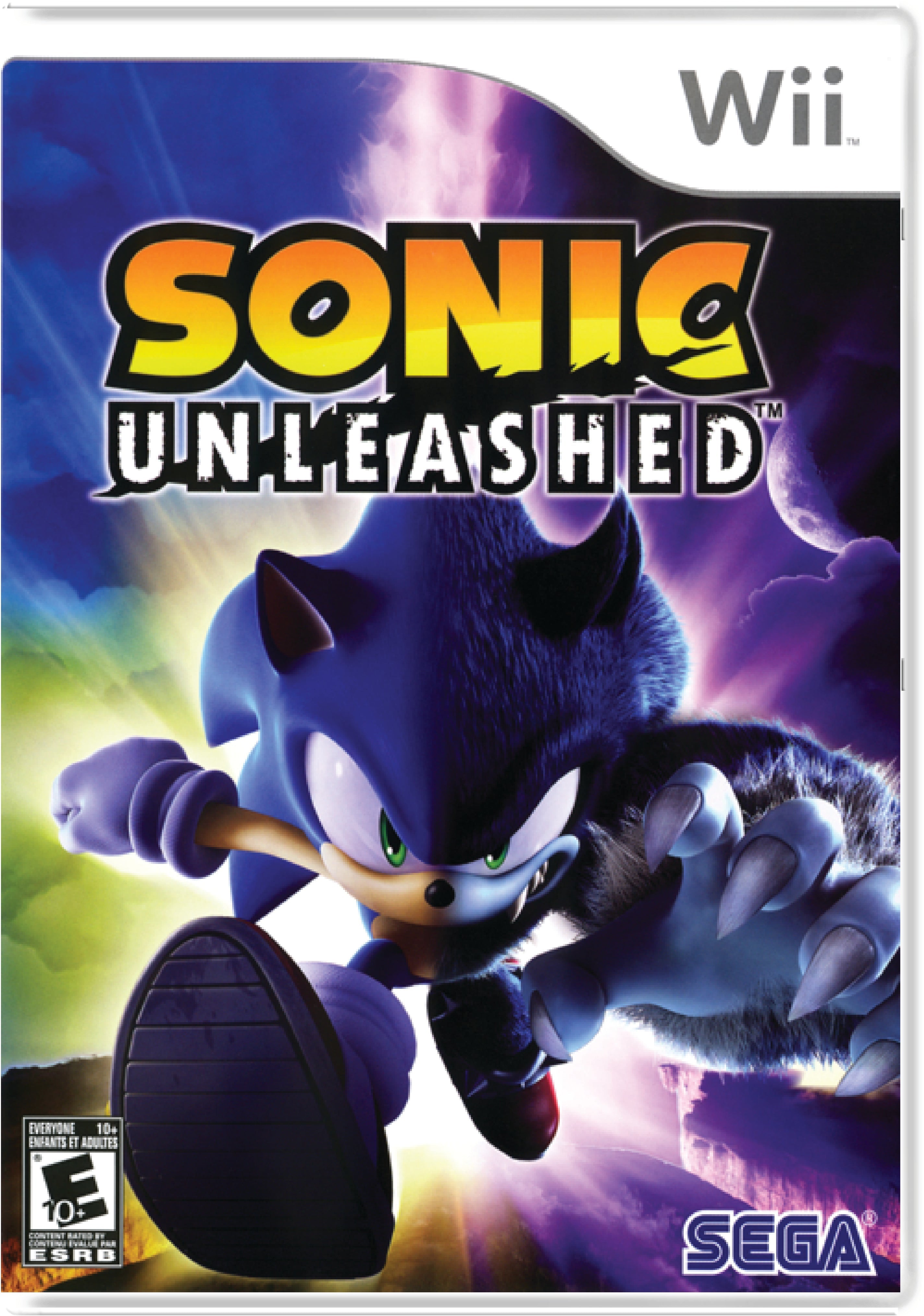 Sonic Unleashed Cover Art