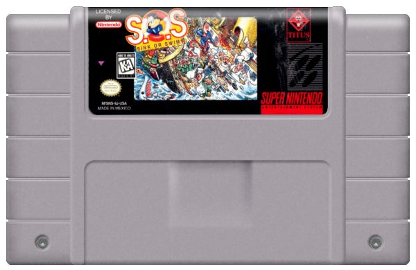 SOS Sink or Swim for Nintendo SNES | TVGC