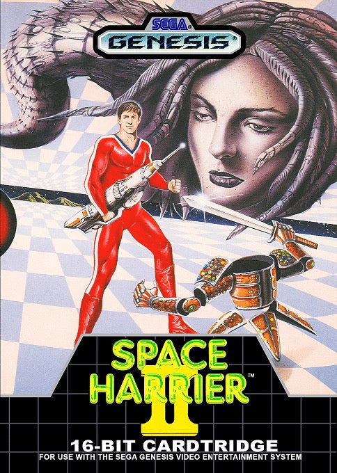 Space Harrier II Cover Art