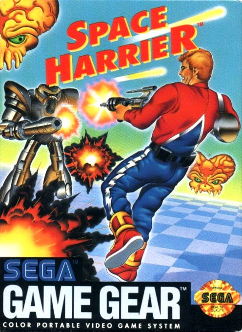 Space Harrier Cover Art