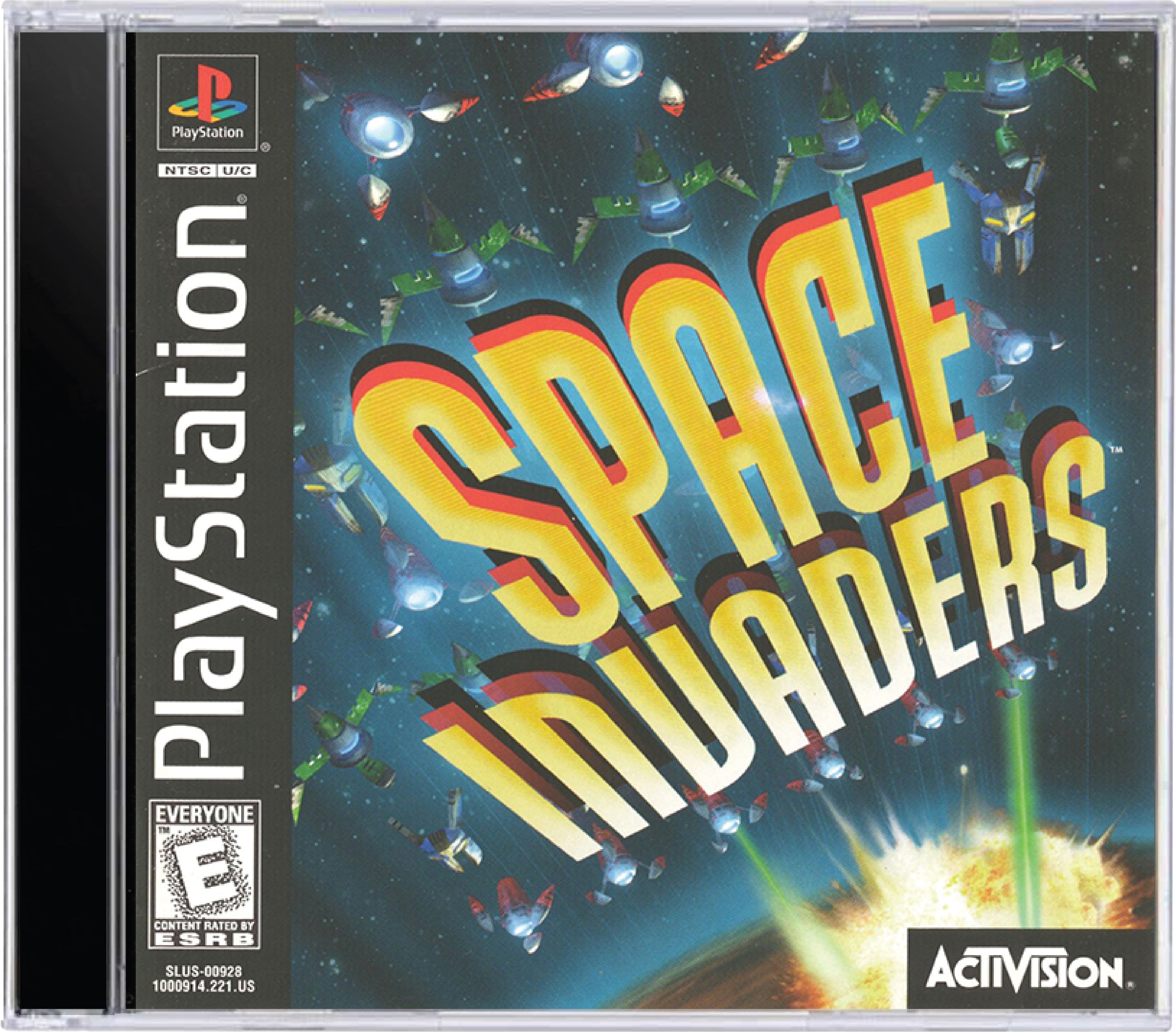 Space Invaders Cover Art and Product Photo