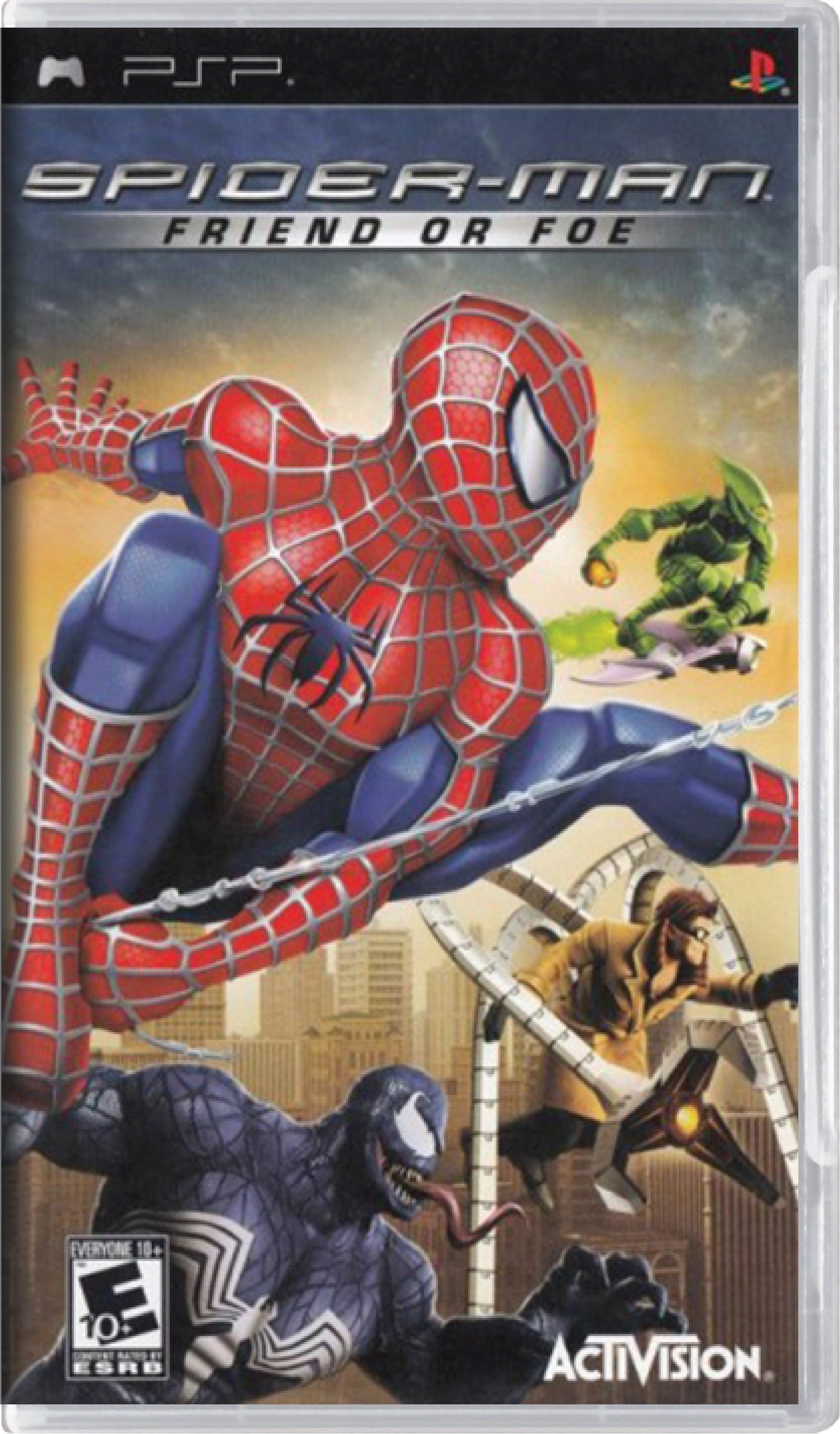 Spider-Man Friend or Foe Cover Art