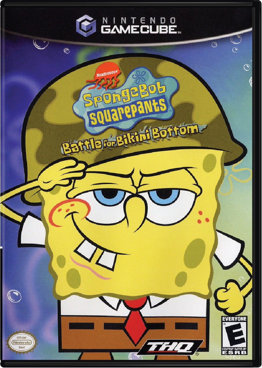 SpongeBob SquarePants Battle for Bikini Bottom Cover Art and Product Photo