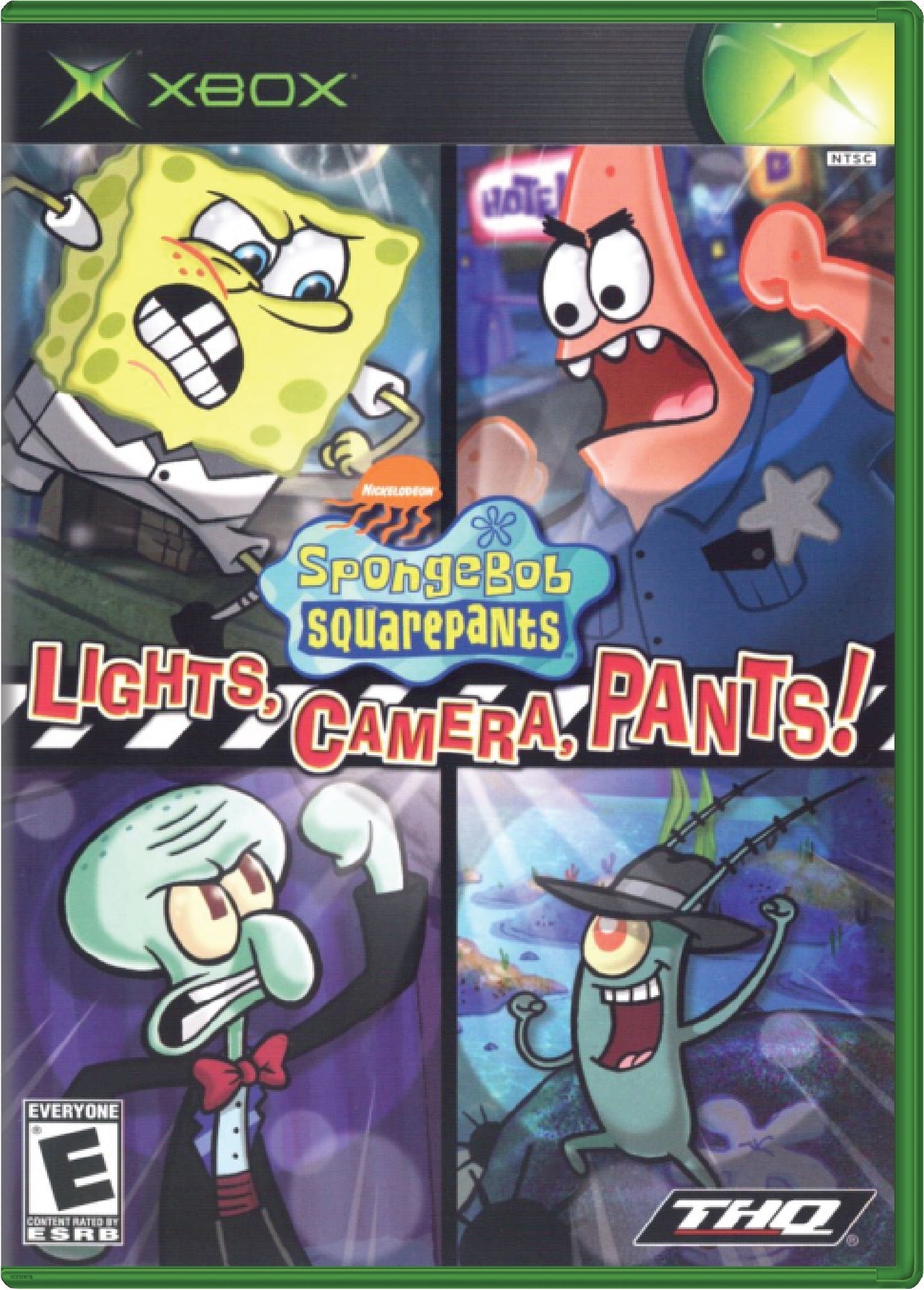 SpongeBob SquarePants Lights Camera Pants Cover Art