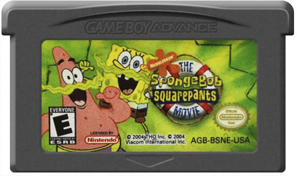 SpongeBob SquarePants The Movie Cartridge