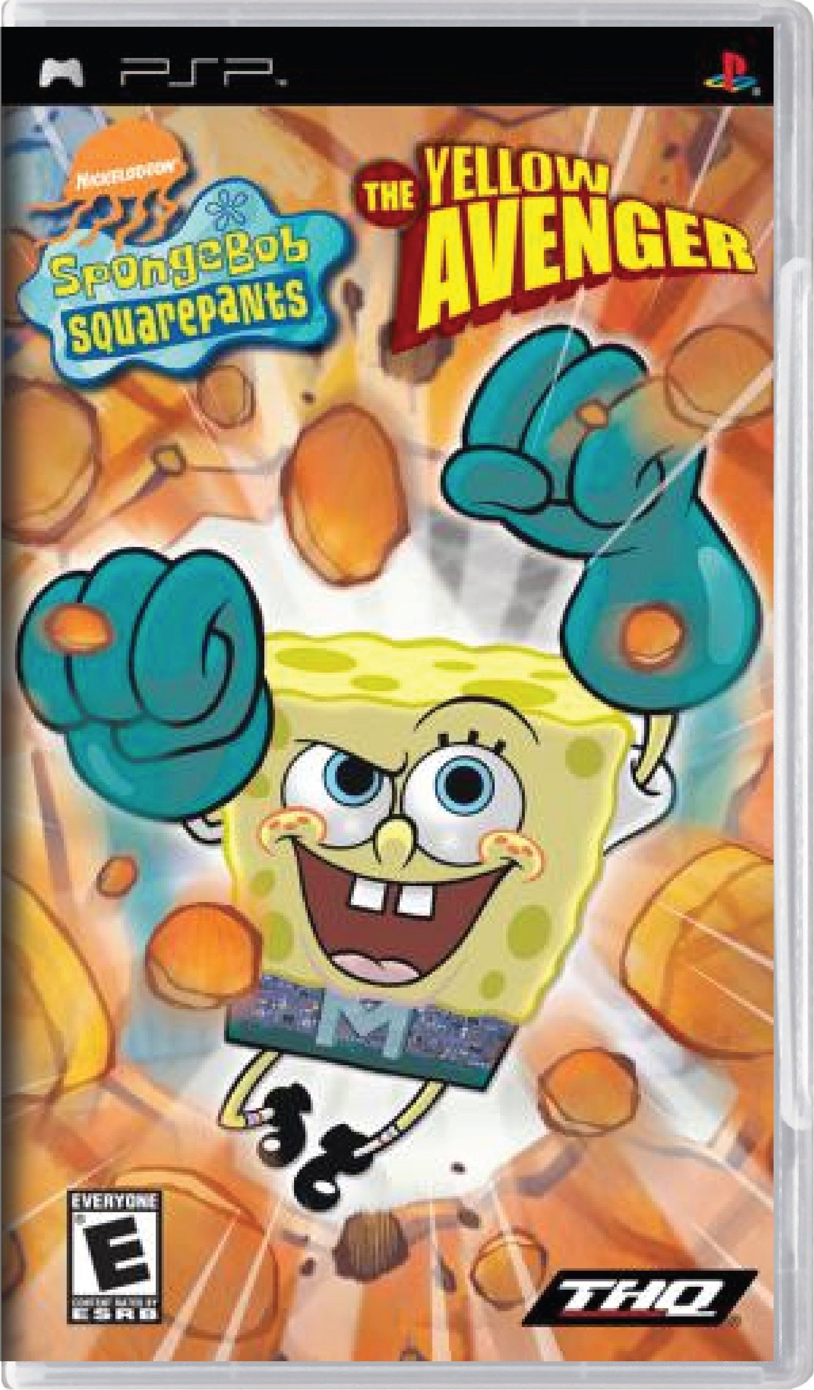 SpongeBob SquarePants The Yellow Avenger Cover Art