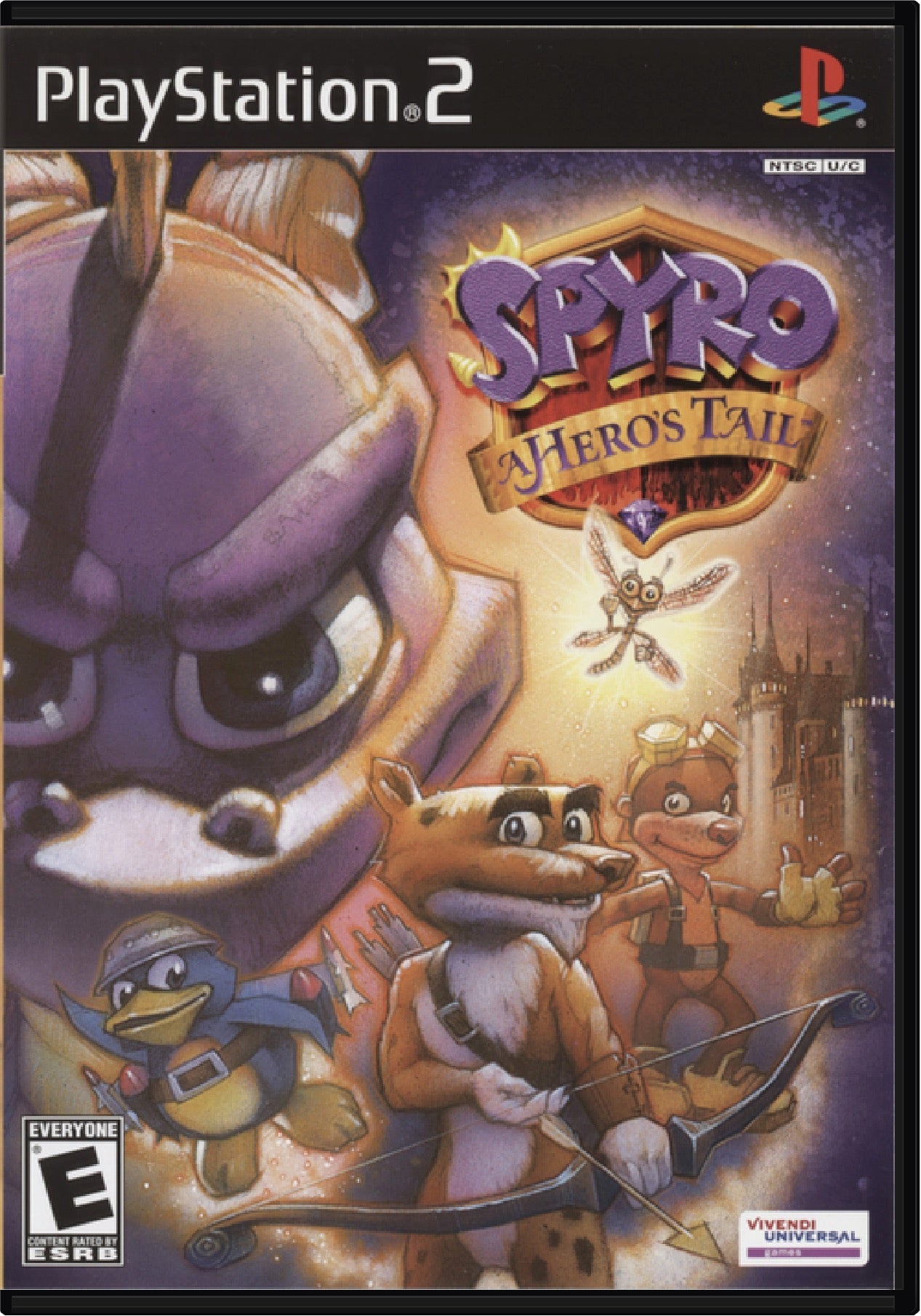 Spyro A Heros Tail Cover Art and Product Photo