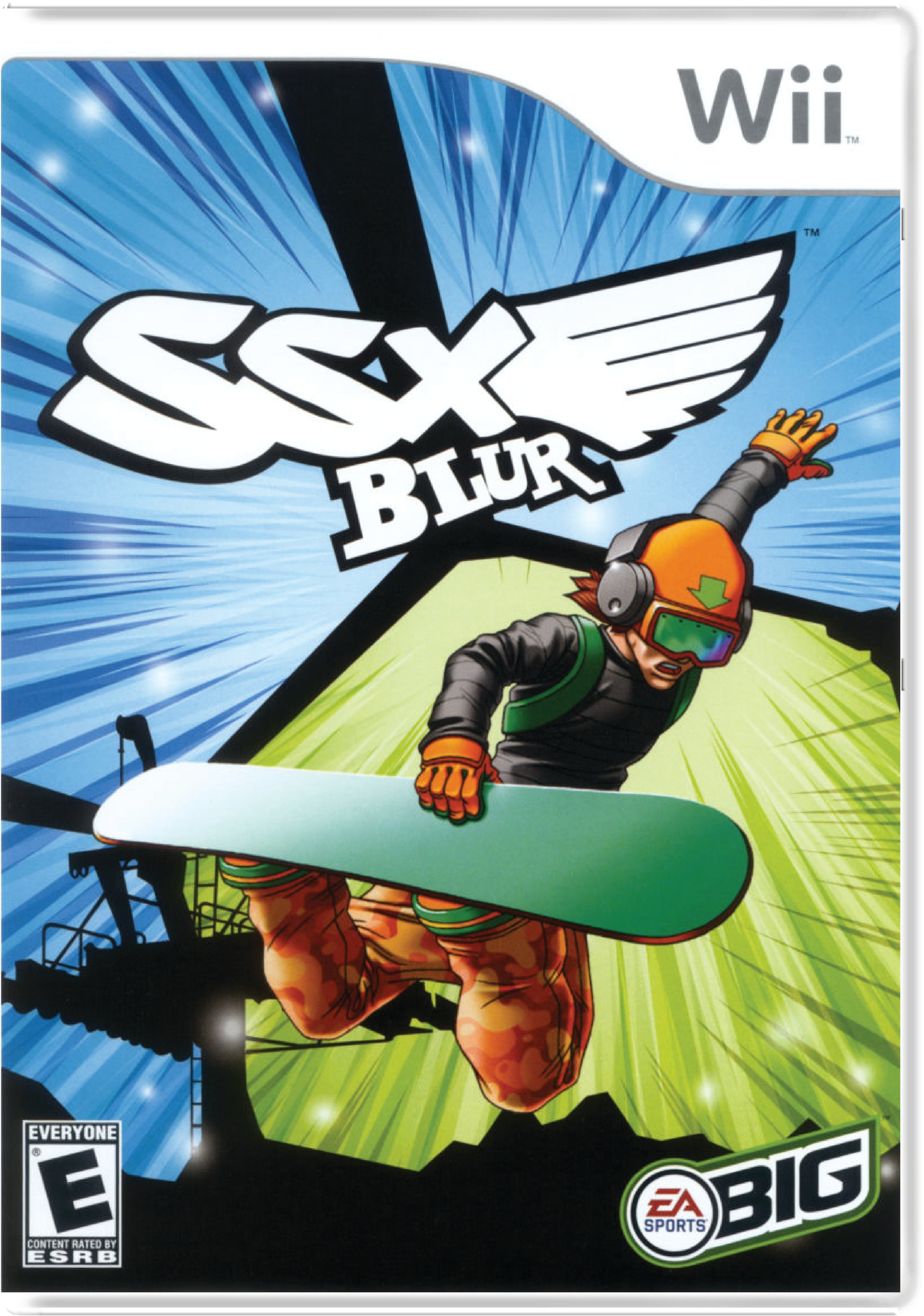 SSX Blur Cover Art