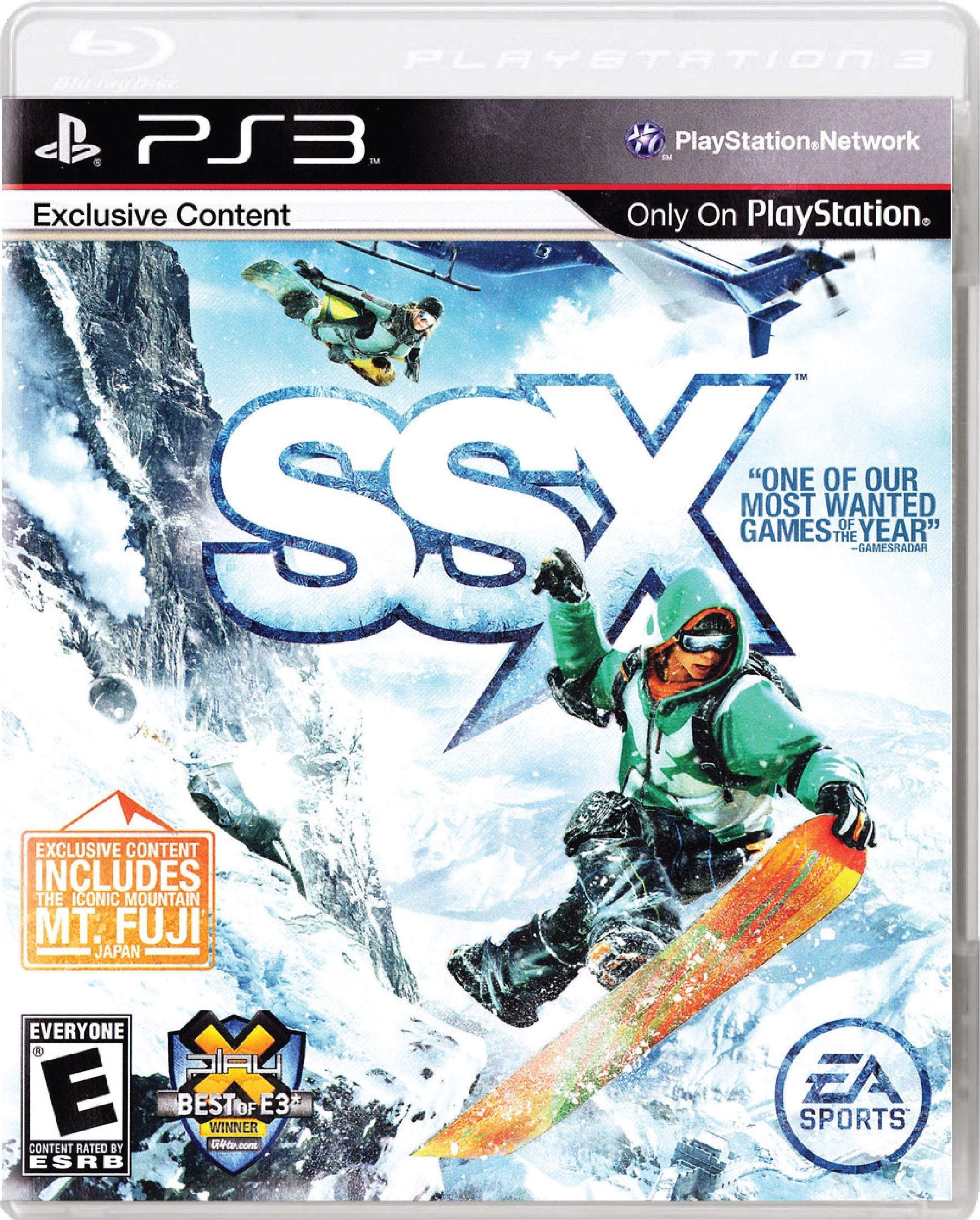 SSX Cover Art