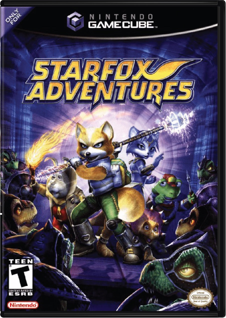 Star Fox Adventures Cover Art and Product Photo