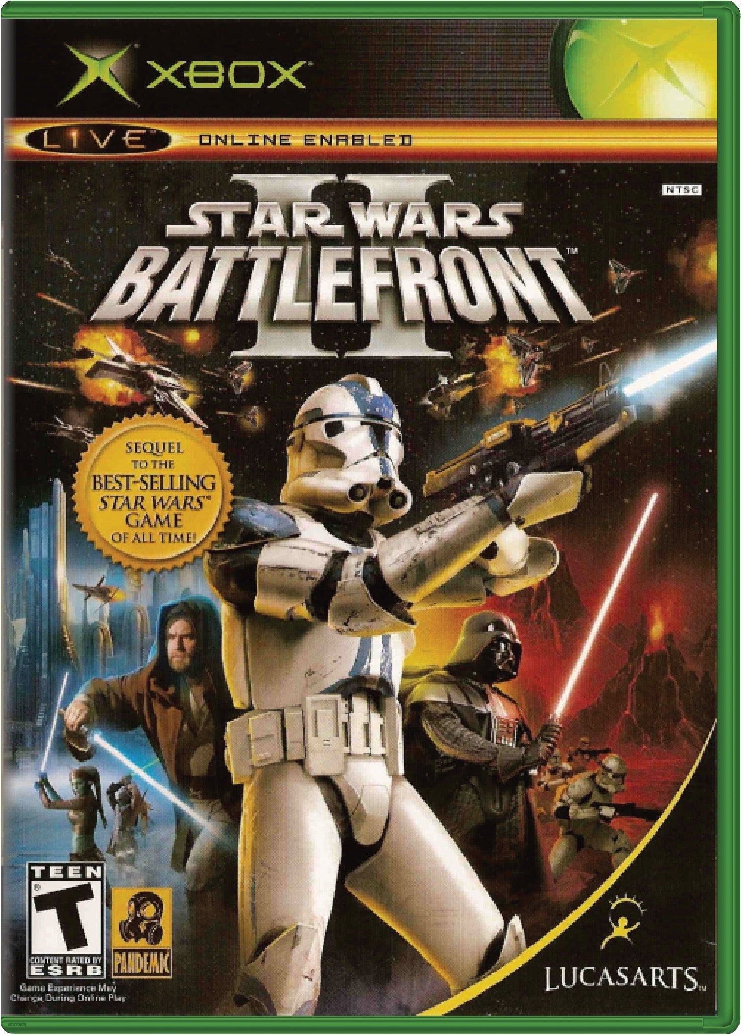 Star Wars Battlefront 2 Cover Art