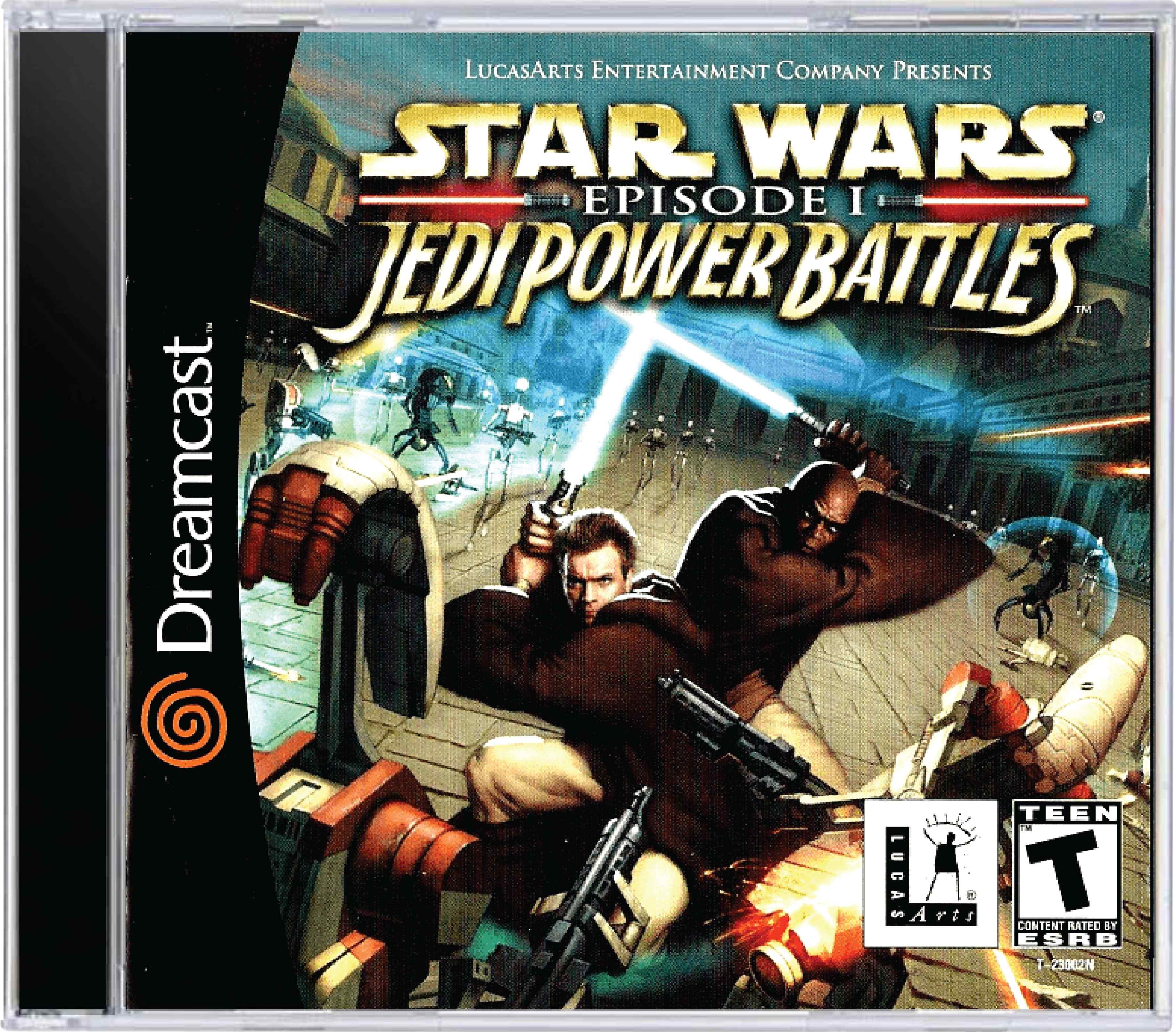 Star Wars Episode I Jedi Power Battles Cover Art