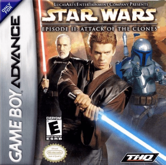 Star Wars Episode II Attack of the Clones Cover Art