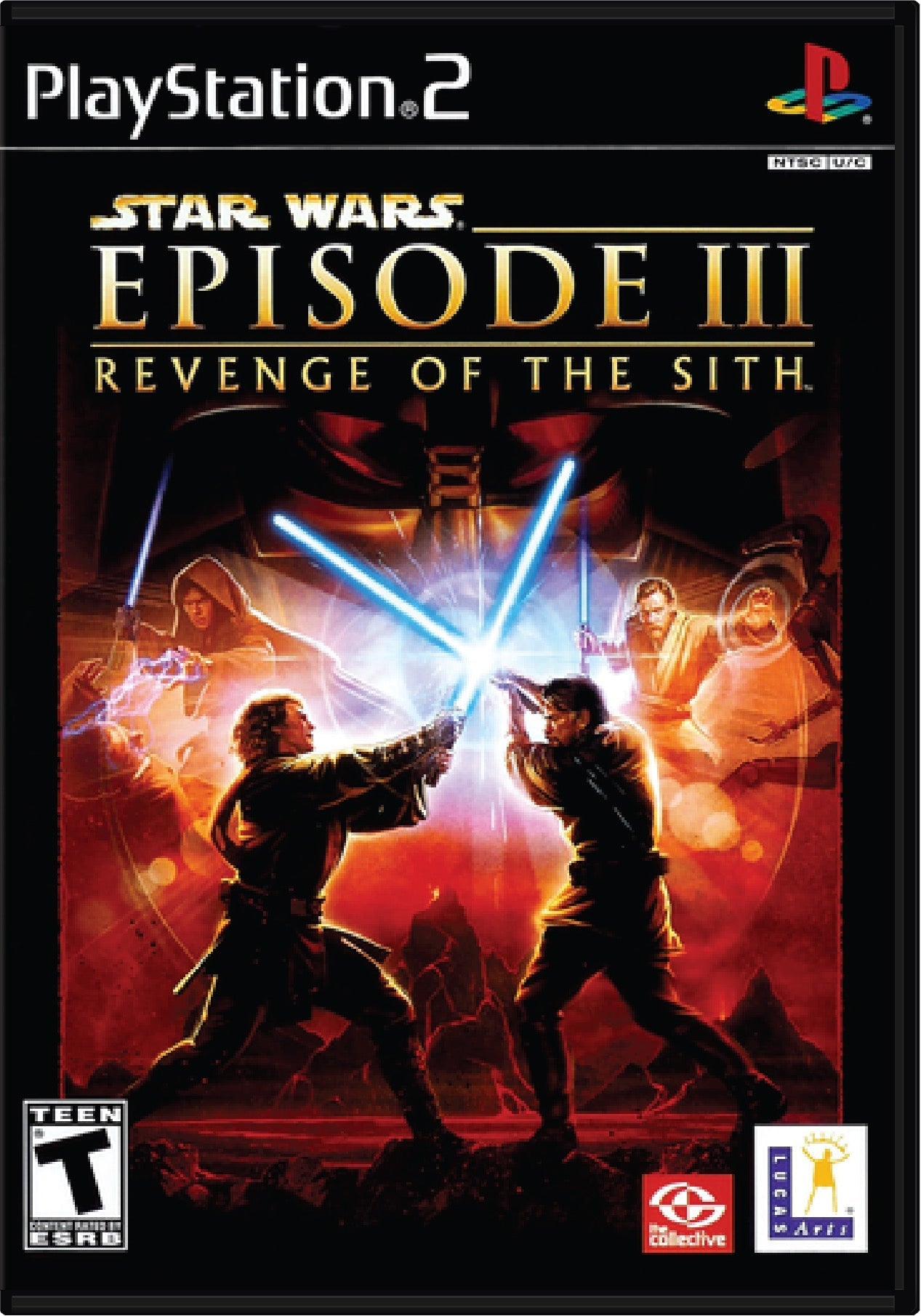 Star Wars Episode III Revenge of the Sith Cover Art and Product Photo