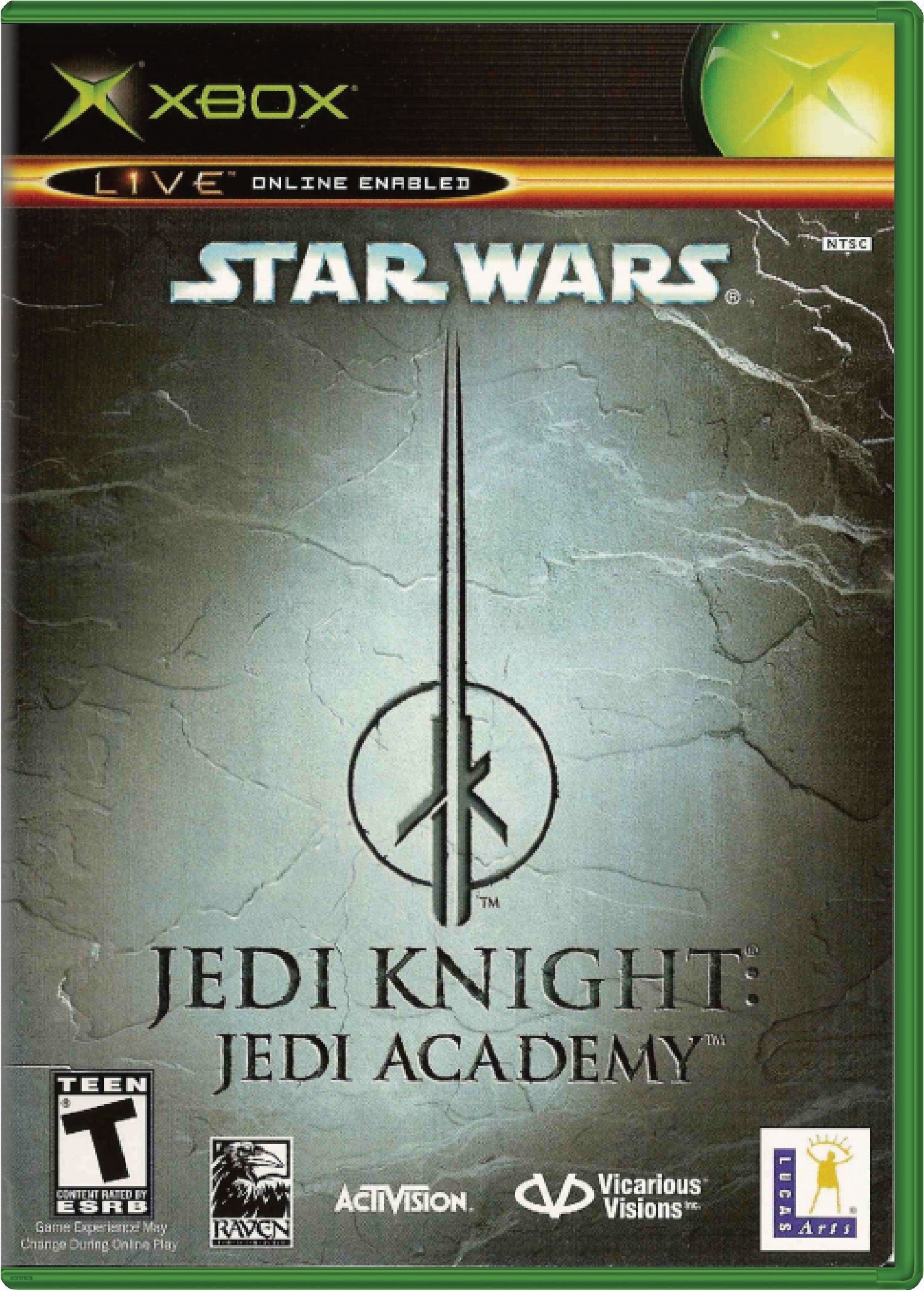 Star Wars Jedi Knight Jedi Academy Cover Art