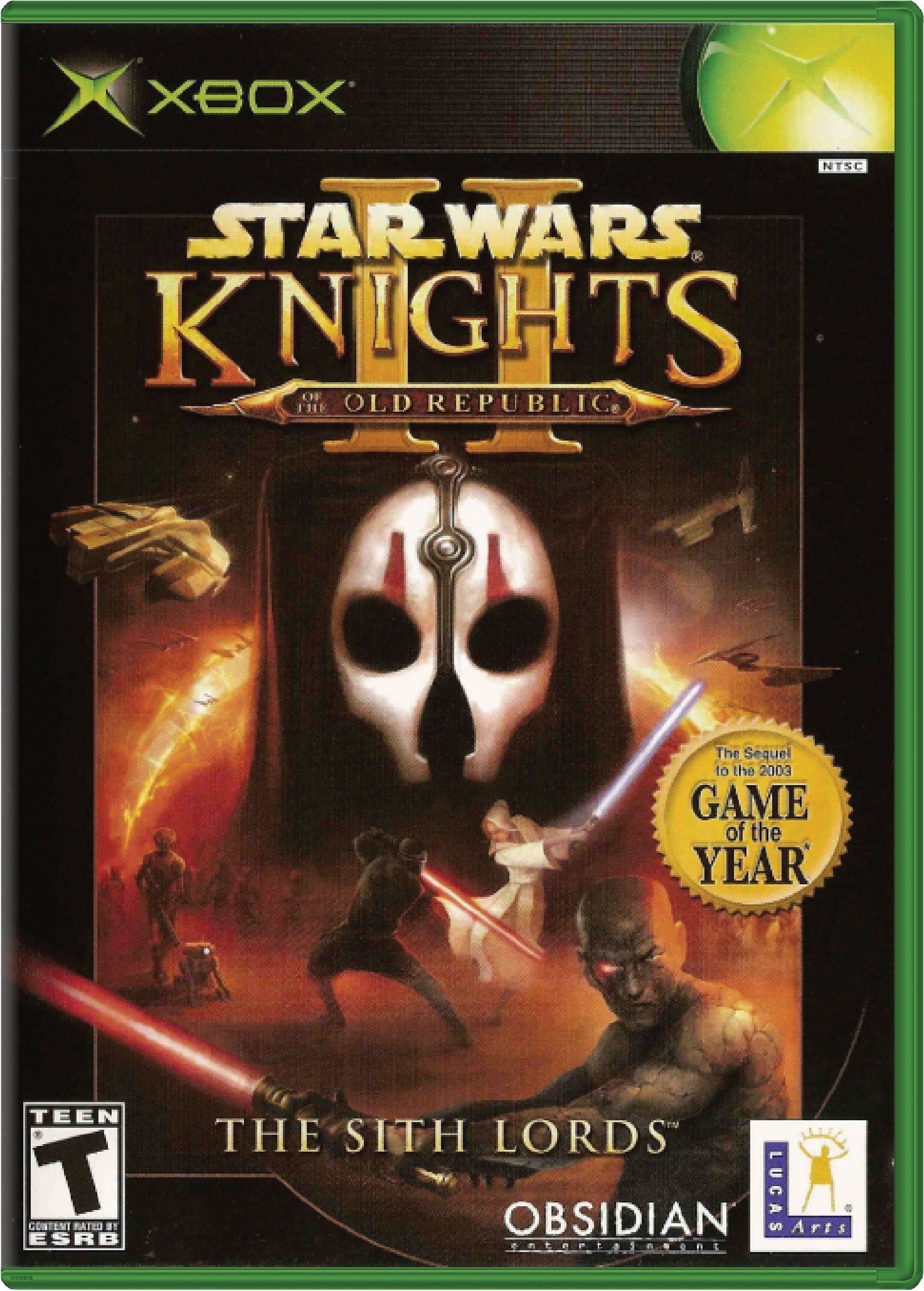 Star Wars Knights of the Old Republic II Cover Art