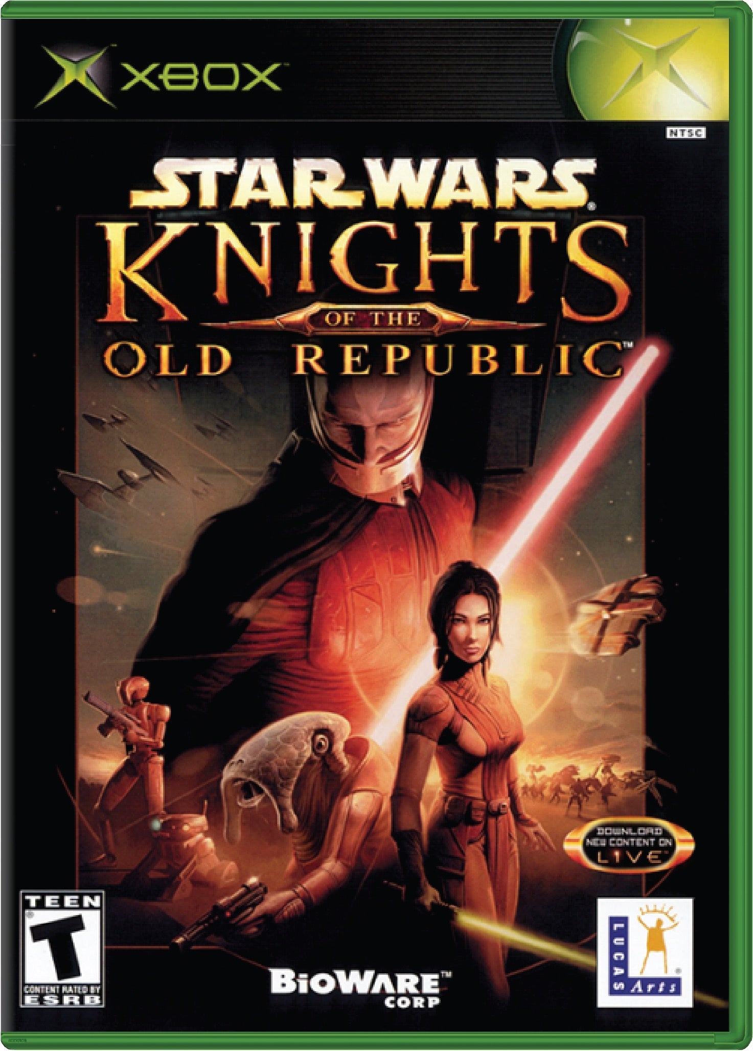 Star Wars Knights of the Old Republic Cover Art