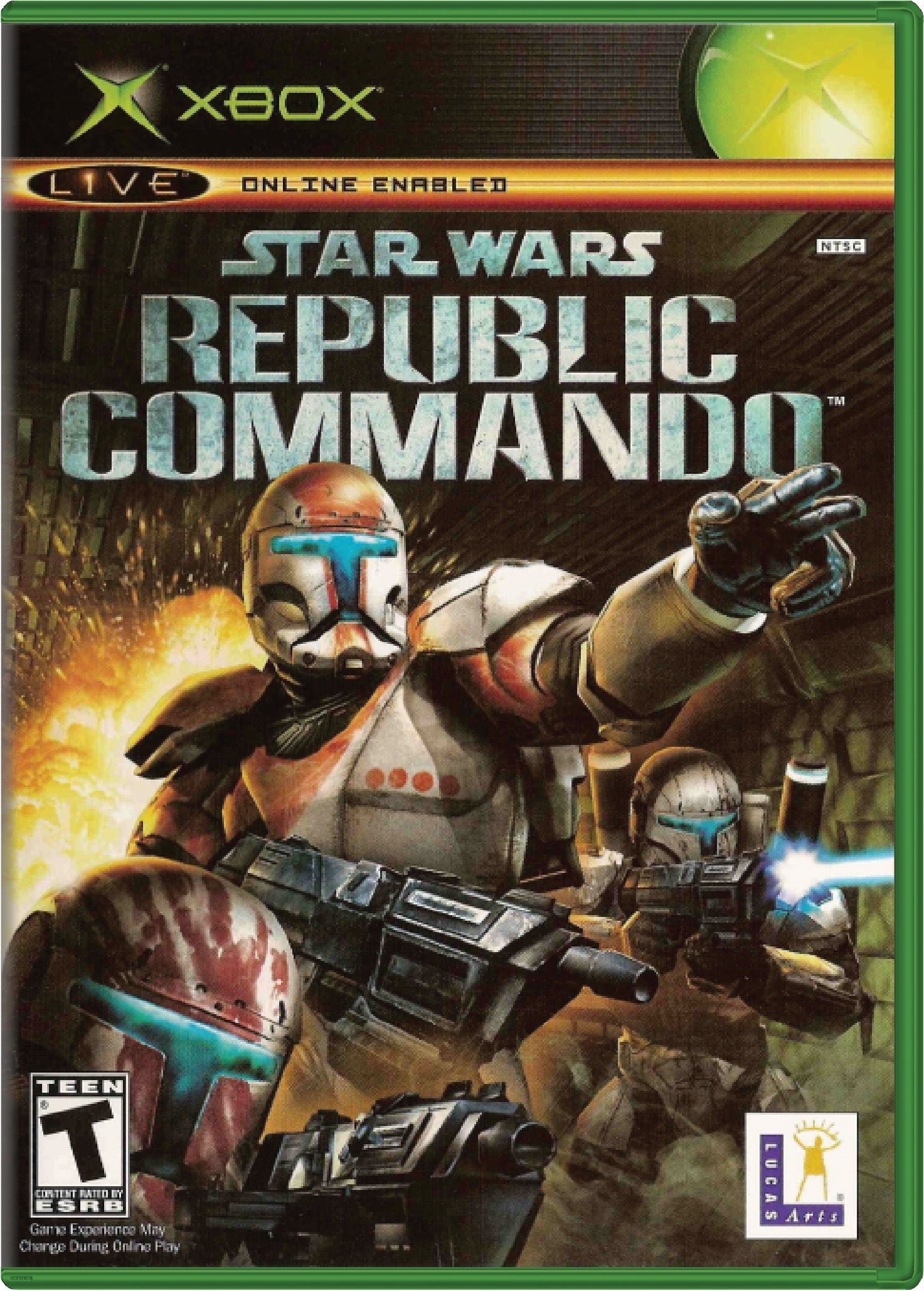 Star Wars Republic Commando Cover Art