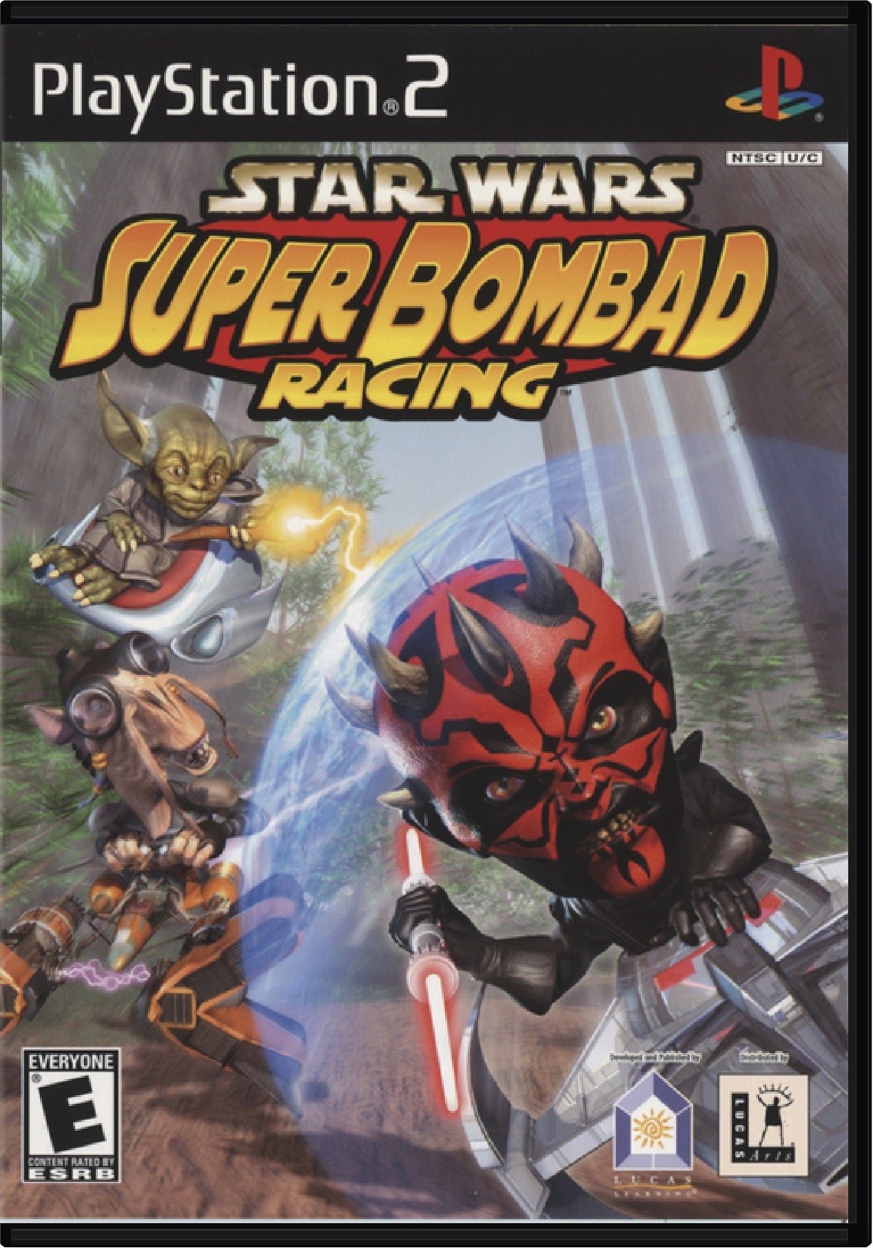 Star Wars Super Bombad Racing Cover Art and Product Photo