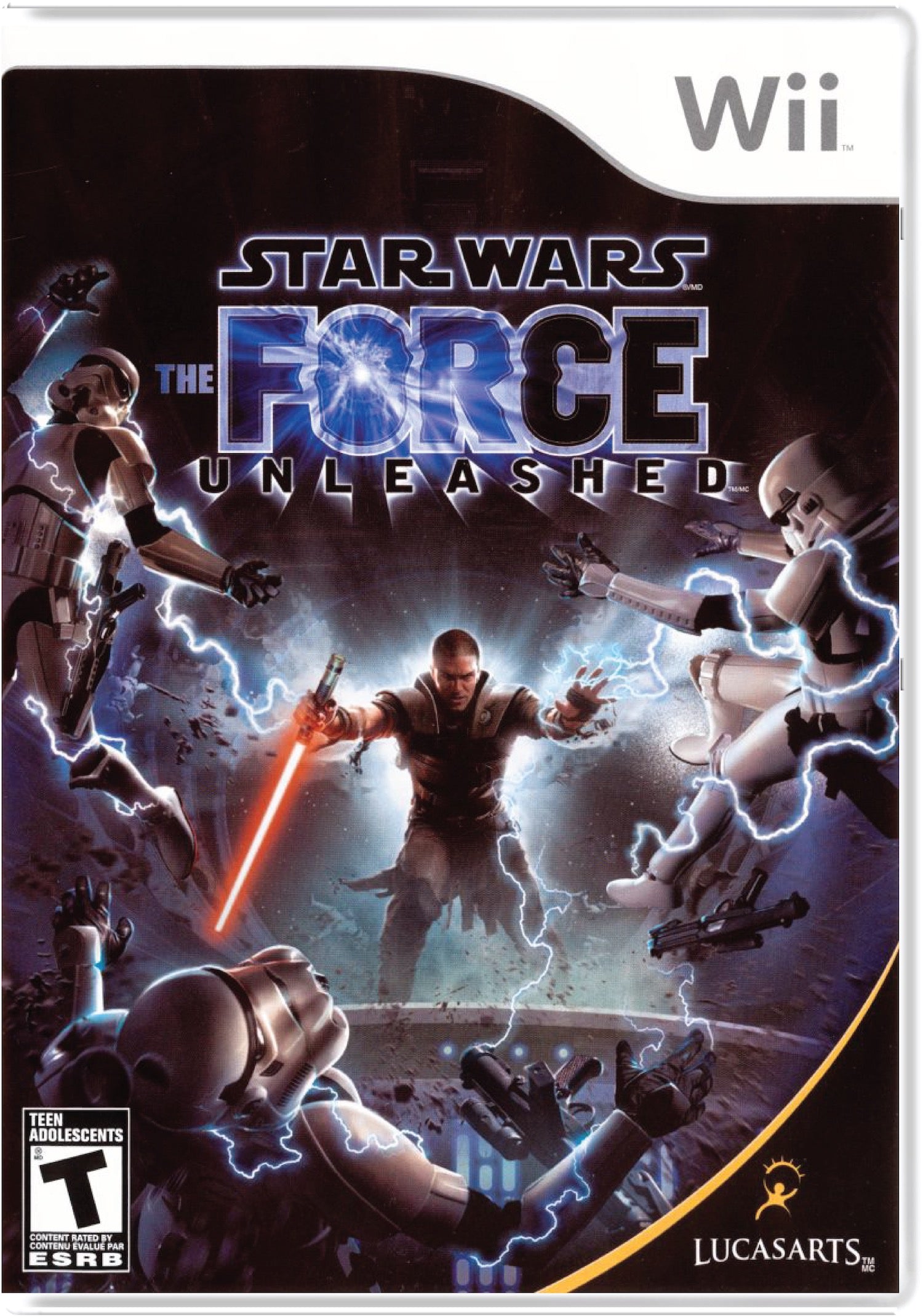 Star Wars The Force Unleashed Cover Art