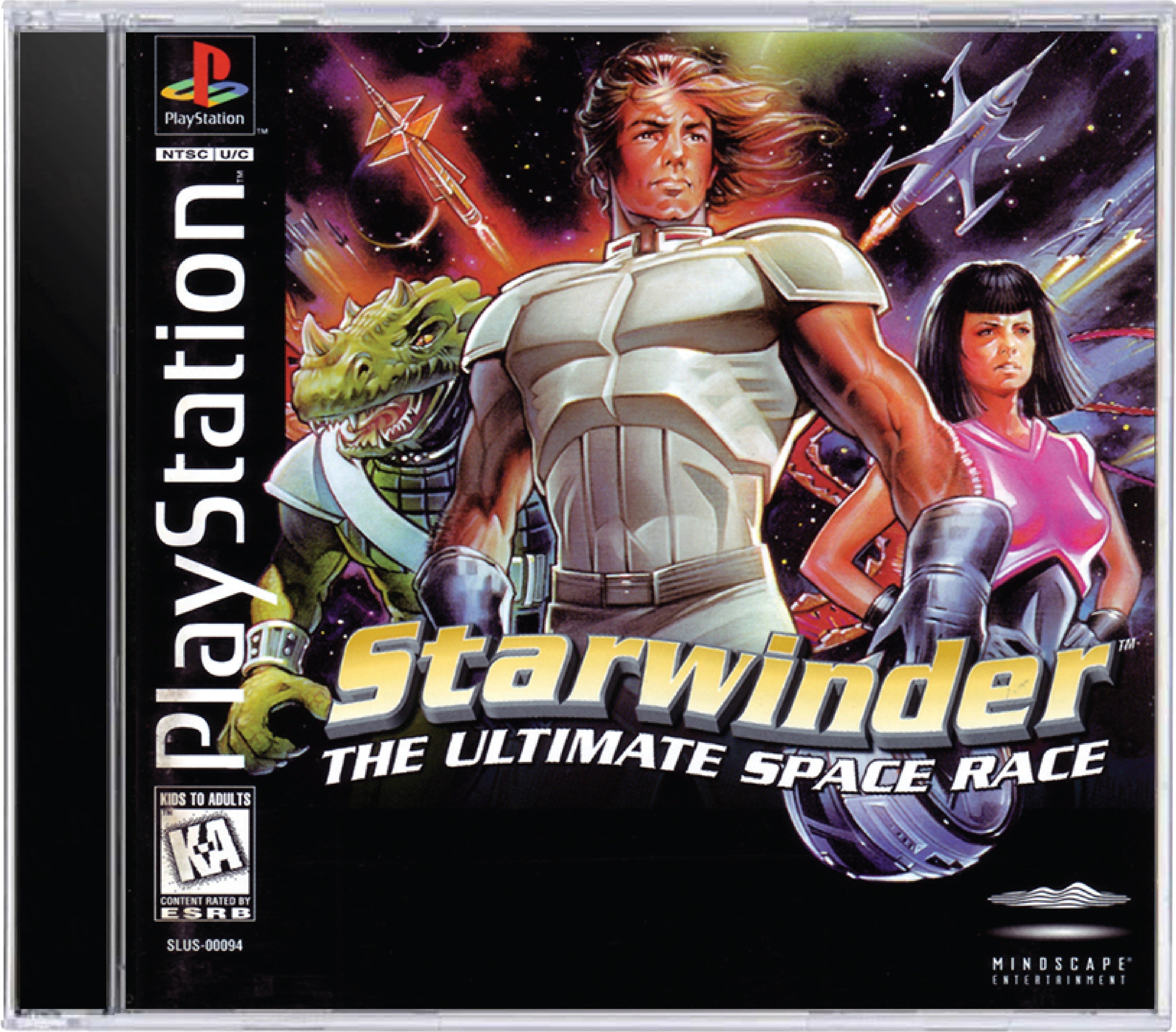 Starwinder the Ultimate Space Race Cover Art and Product Photo