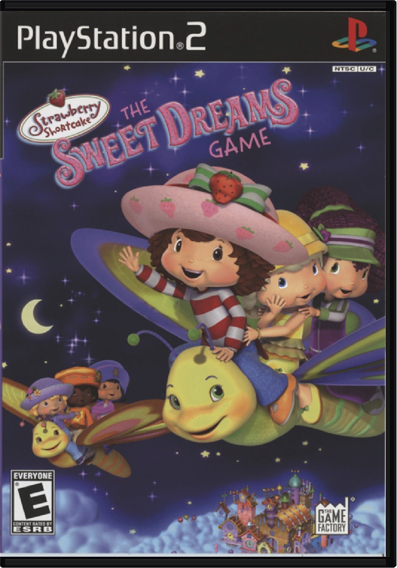 Strawberry Shortcake The Sweet Dreams Game Cover Art and Product Photo
