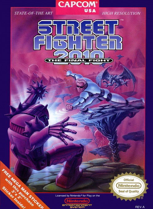 Street Fighter 2010 the Final Fight - Nintendo NES