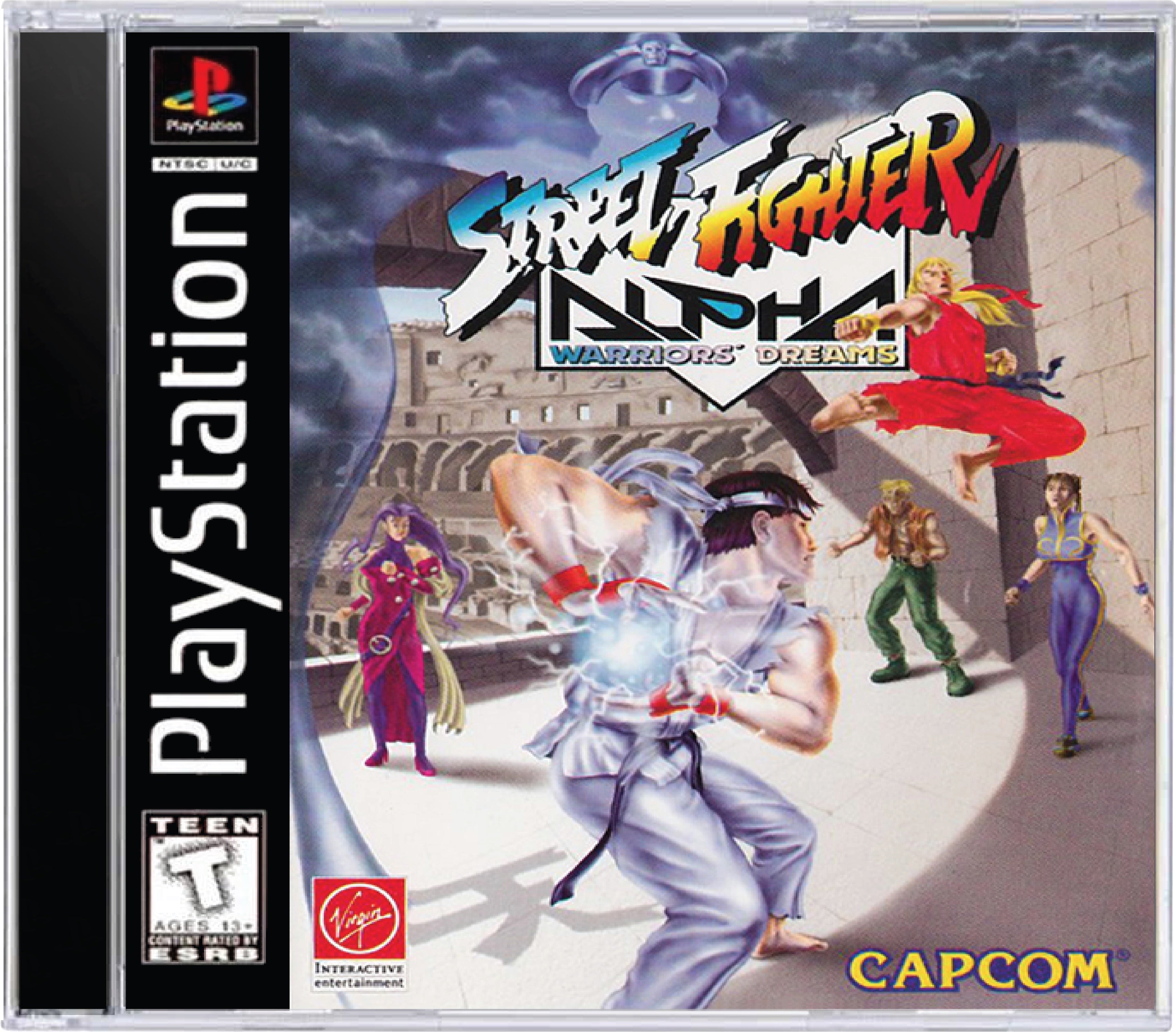 Street Fighter Alpha Warriors' Dreams Cover Art and Product Photo