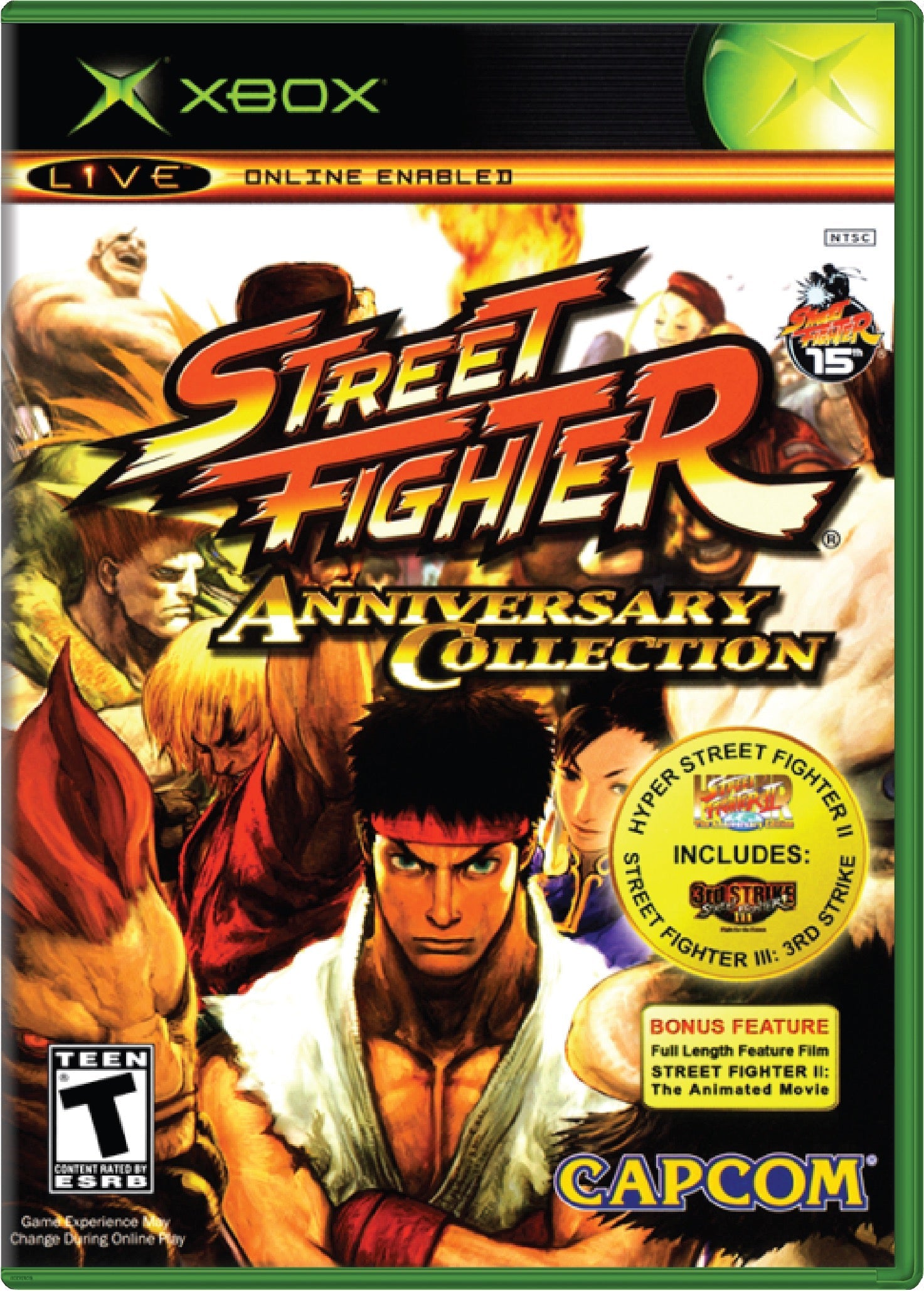 Street Fighter Anniversary Cover Art