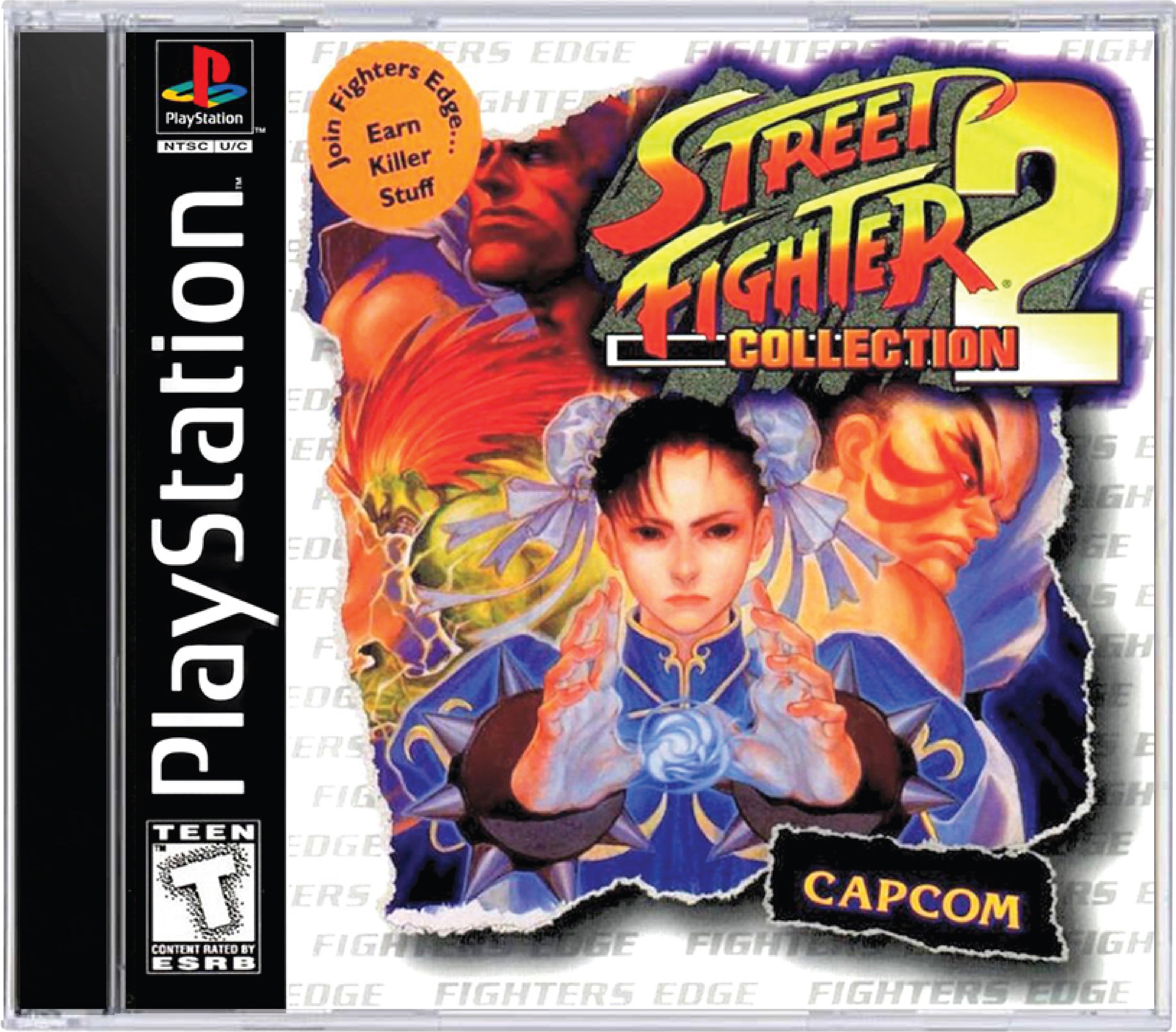 Street Fighter Collection 2 Cover Art and Product Photo