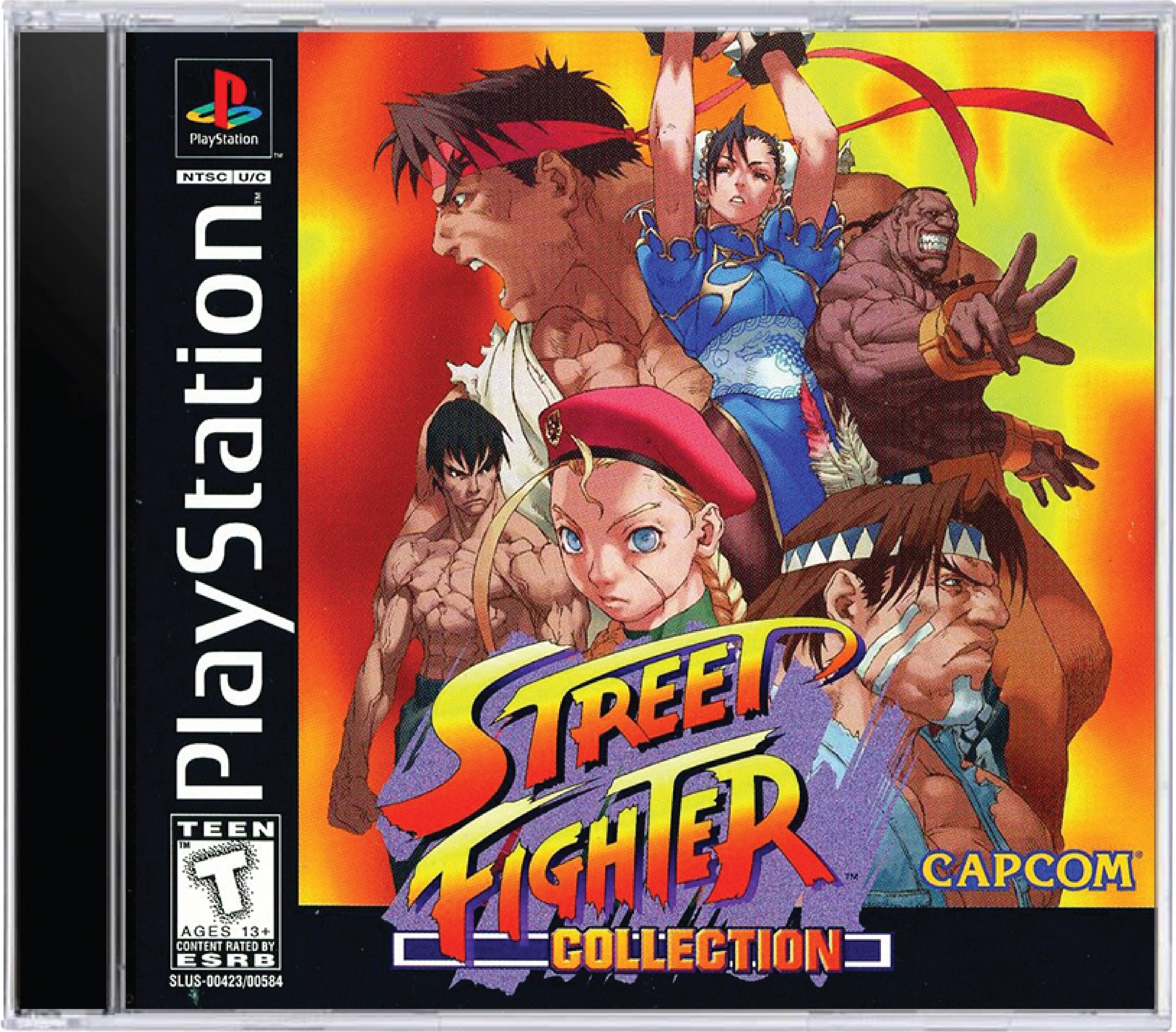 Street Fighter Collection Cover Art and Product Photo