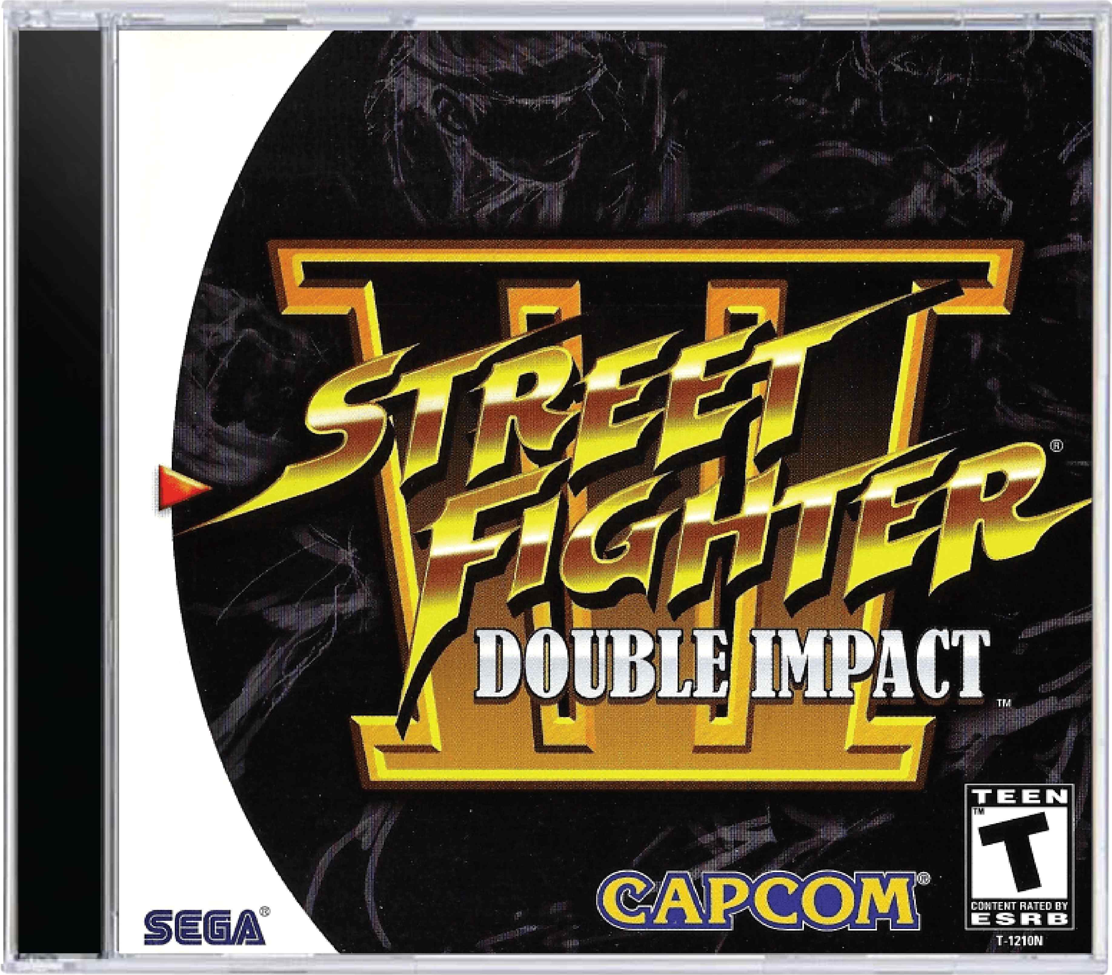 Street Fighter III Double Impact Cover Art