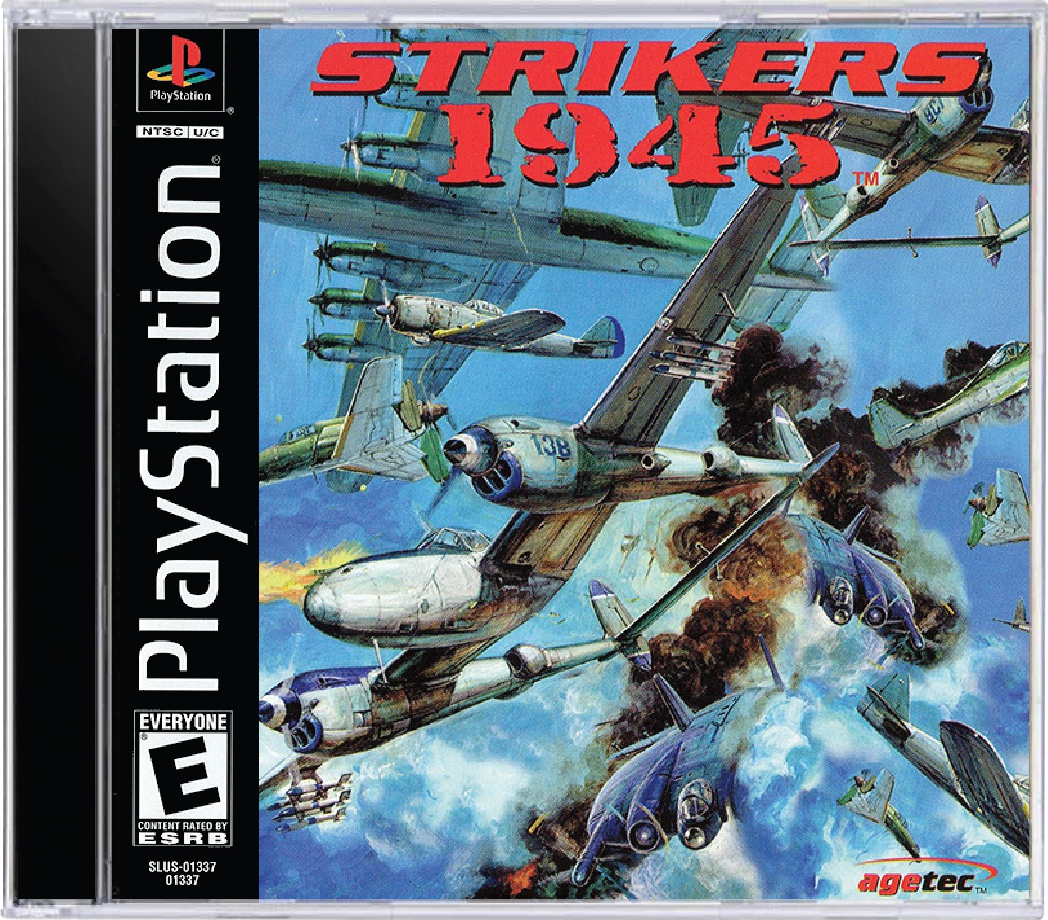 Strikers 1945 Cover Art and Product Photo