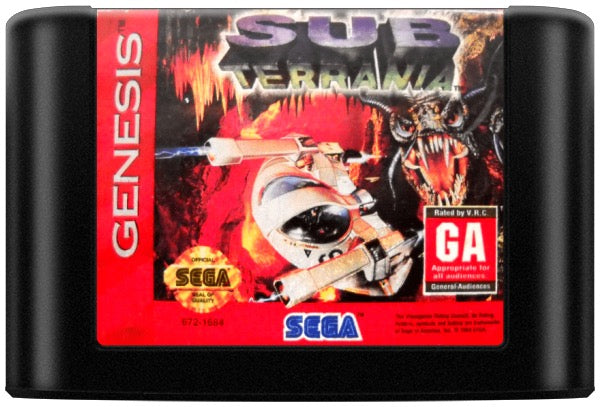 Sub Terrania for Sega Genesis NEW offers