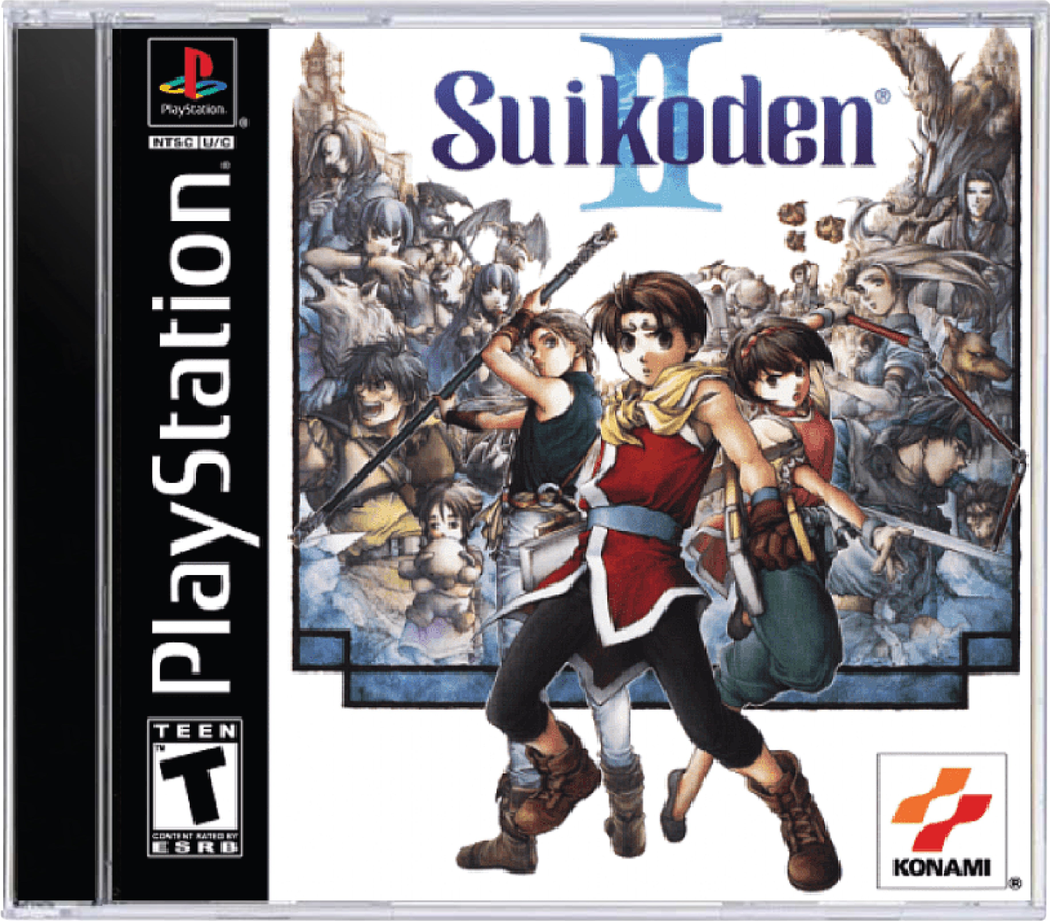 Suikoden II Cover Art and Product Photo