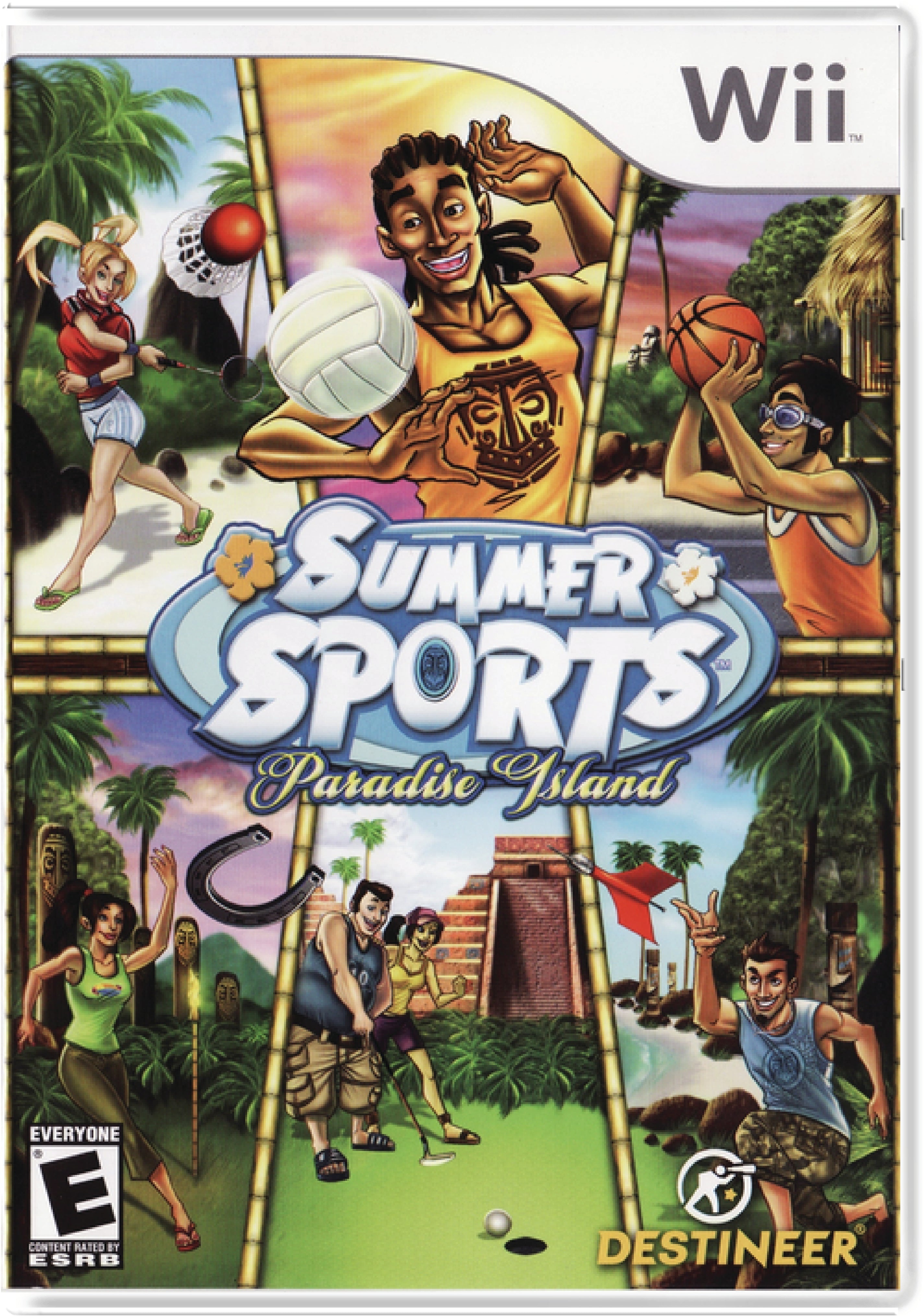 Summer Sports Paradise Island Cover Art