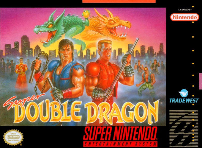 Super Double Dragon Cover Art