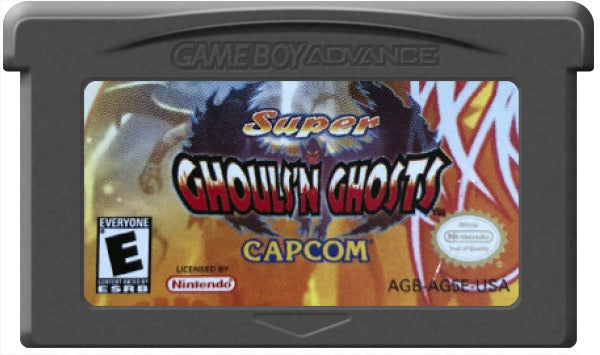 Super Ghouls N Ghosts For Nintendo Game Boy Advance Tvgc 5351