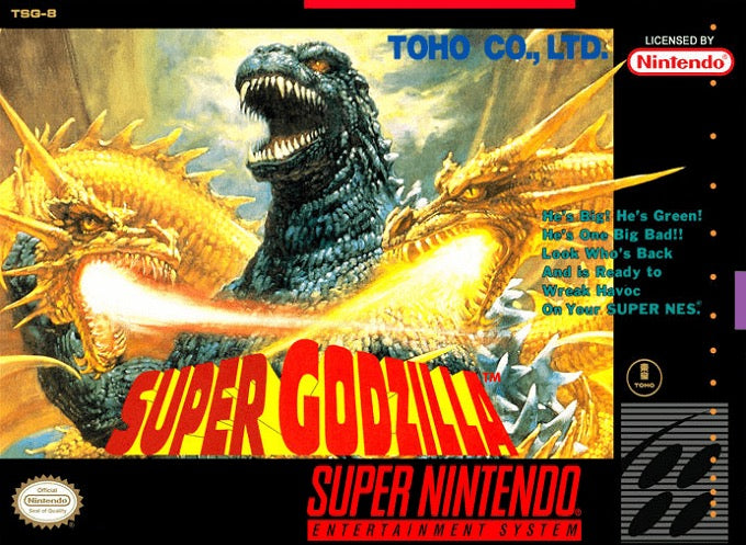 Super Godzilla Cover Art