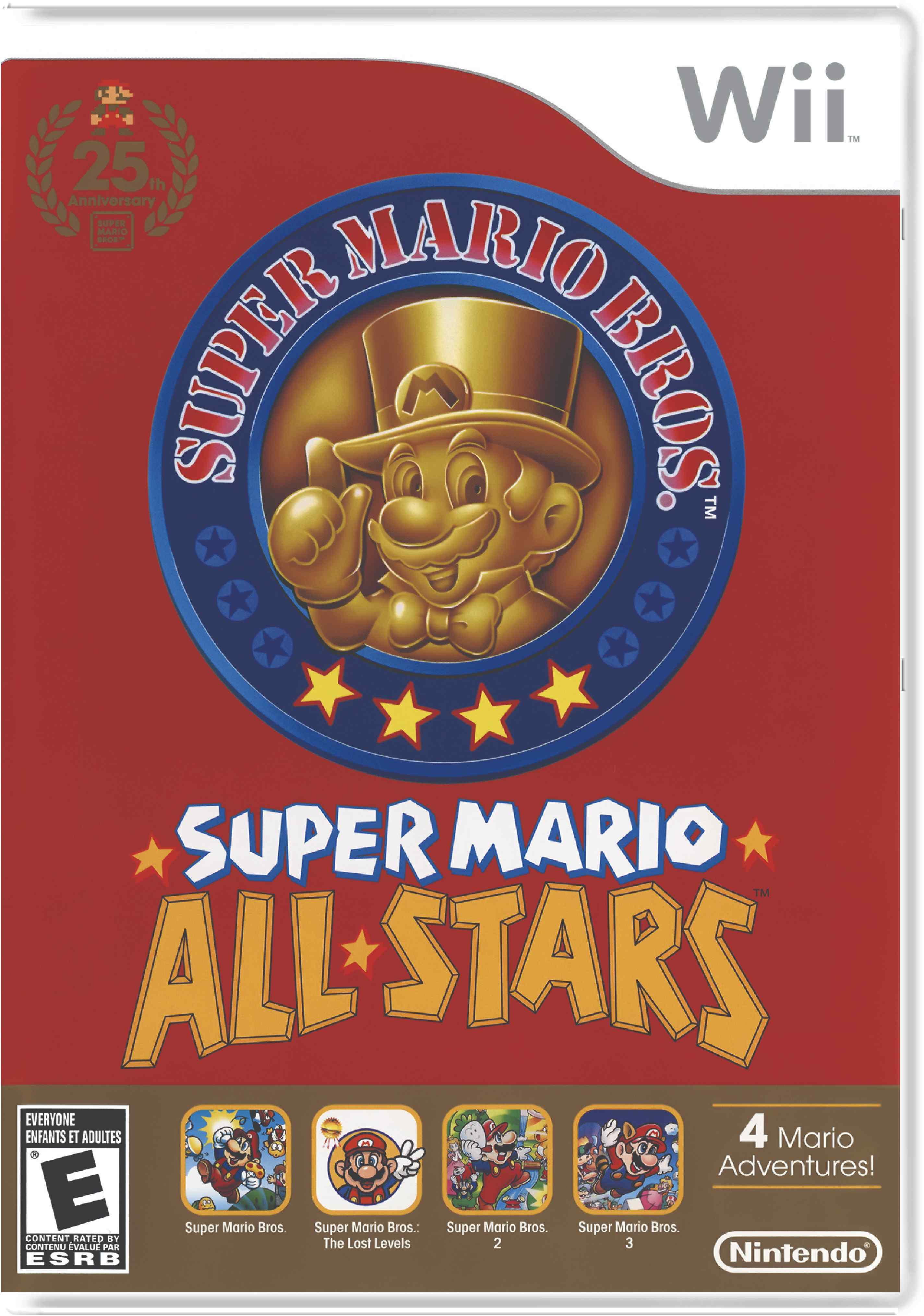 Super Mario All-Stars Limited Edition Cover Art