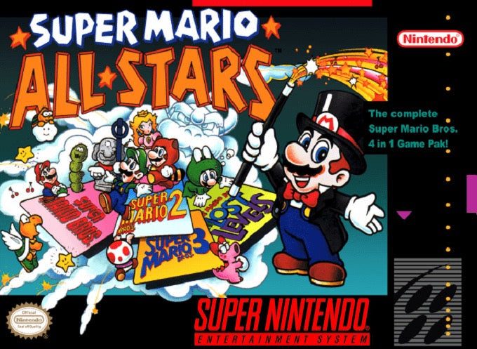 Super Mario All-Stars Cover Art