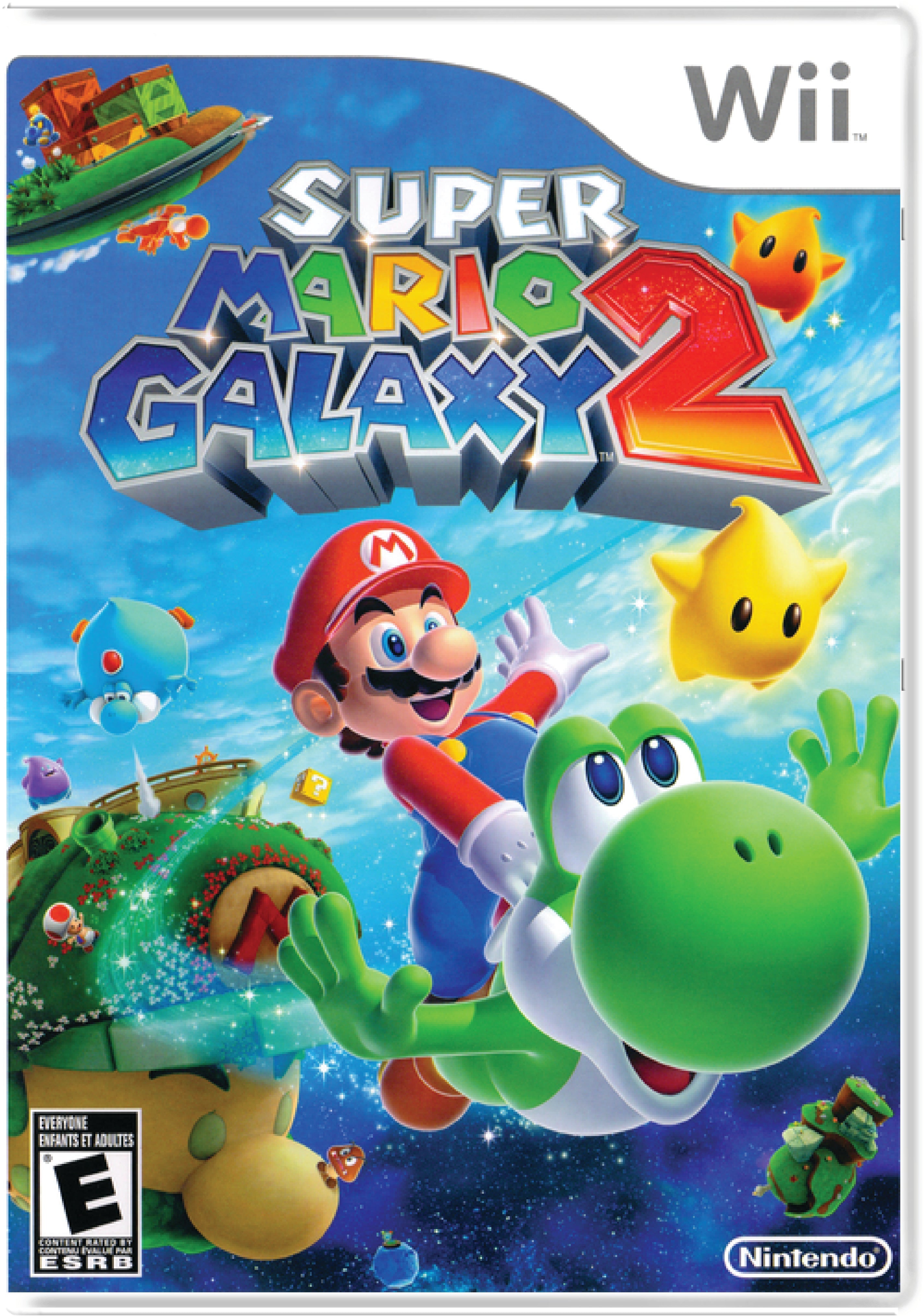 Super Mario Galaxy 2 Cover Art