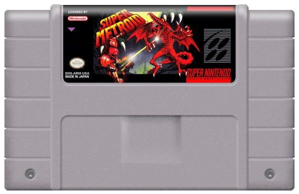 Super metroid sale cartridge