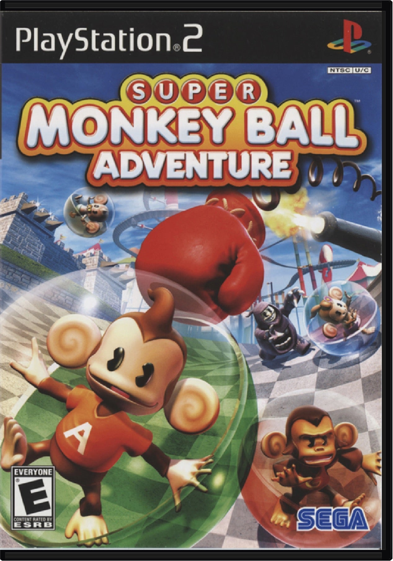 Super Monkey Ball Adventure Cover Art and Product Photo